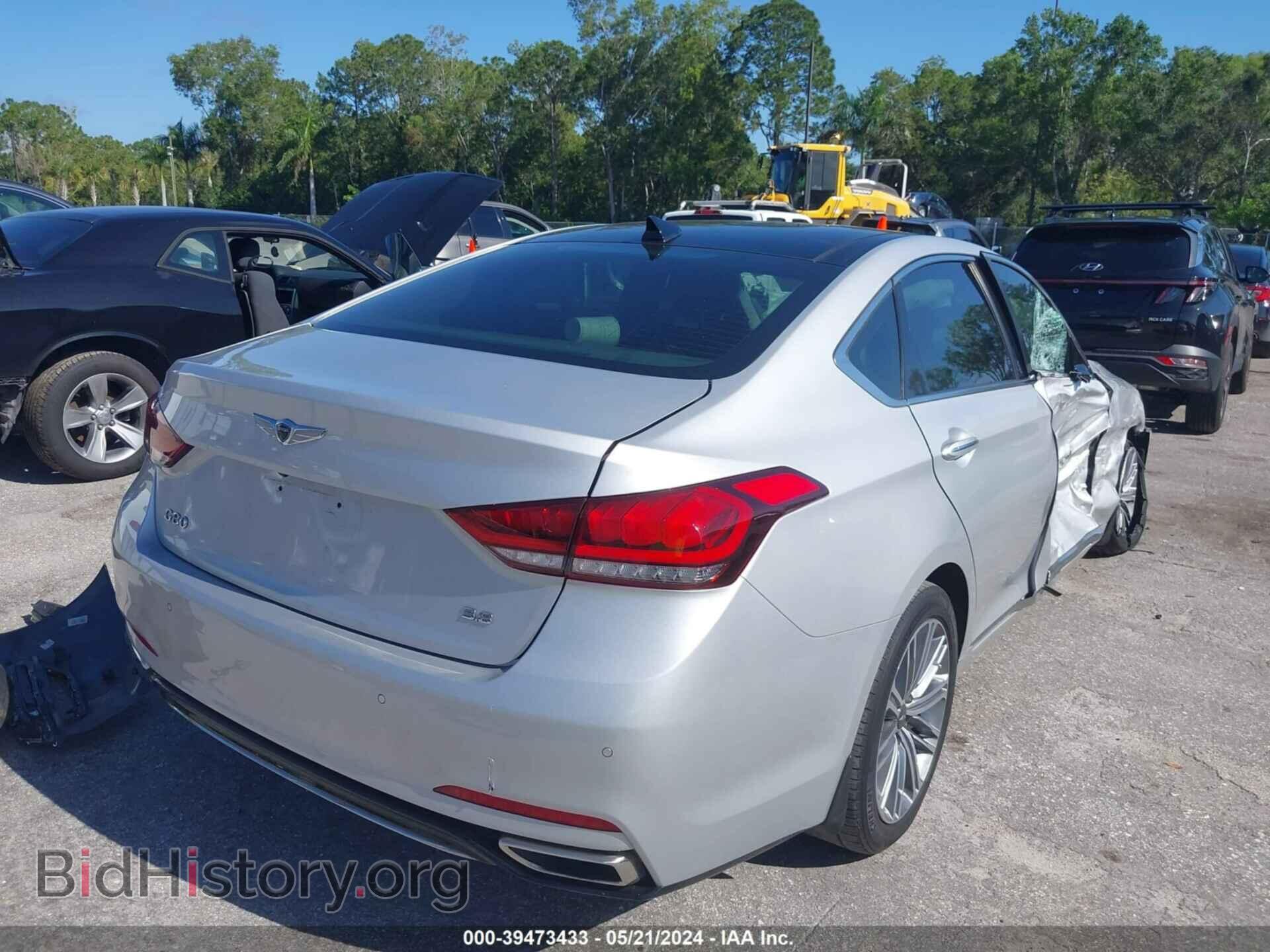 2018 GENESIS G80 - VIN: KMHGN4JE2JU224491 - Фото 4