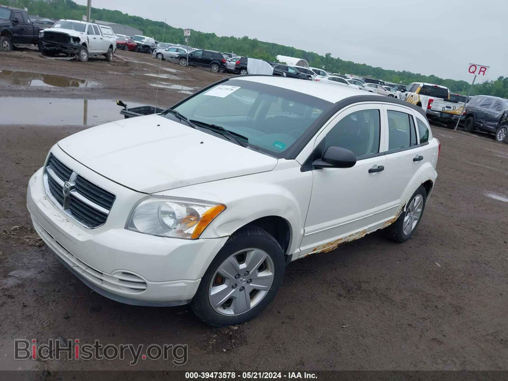 2007 DODGE CALIBER - VIN: 1B3HB48B07D259103 - Фото 2