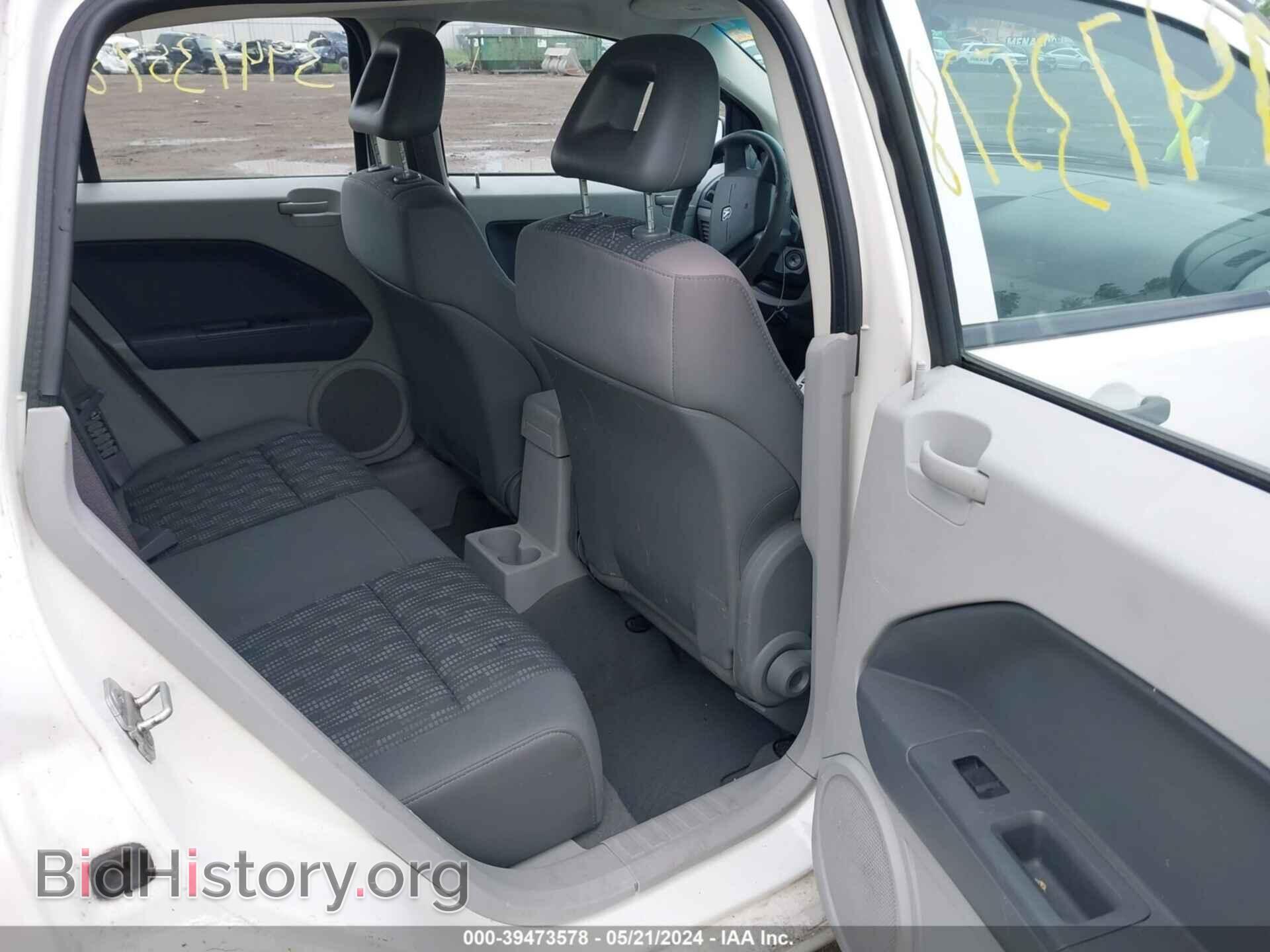 2007 DODGE CALIBER - VIN: 1B3HB48B07D259103 - Фото 8