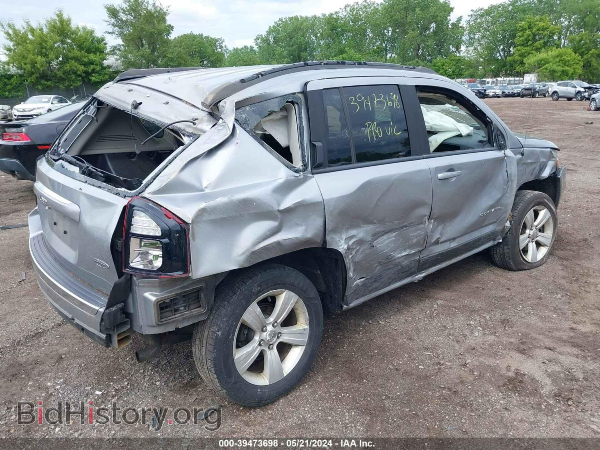 2015 JEEP COMPASS - VIN: 1C4NJDEB2FD370663 - Фото 4