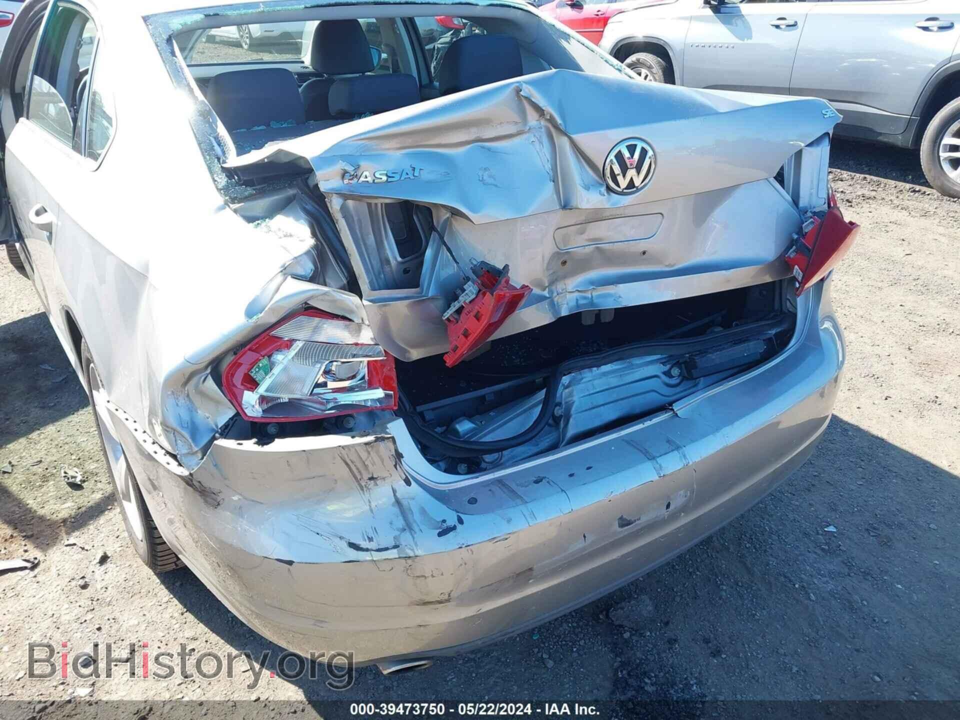 2012 VOLKSWAGEN PASSAT - VIN: 1VWBP7A31CC028797 - Фото 6