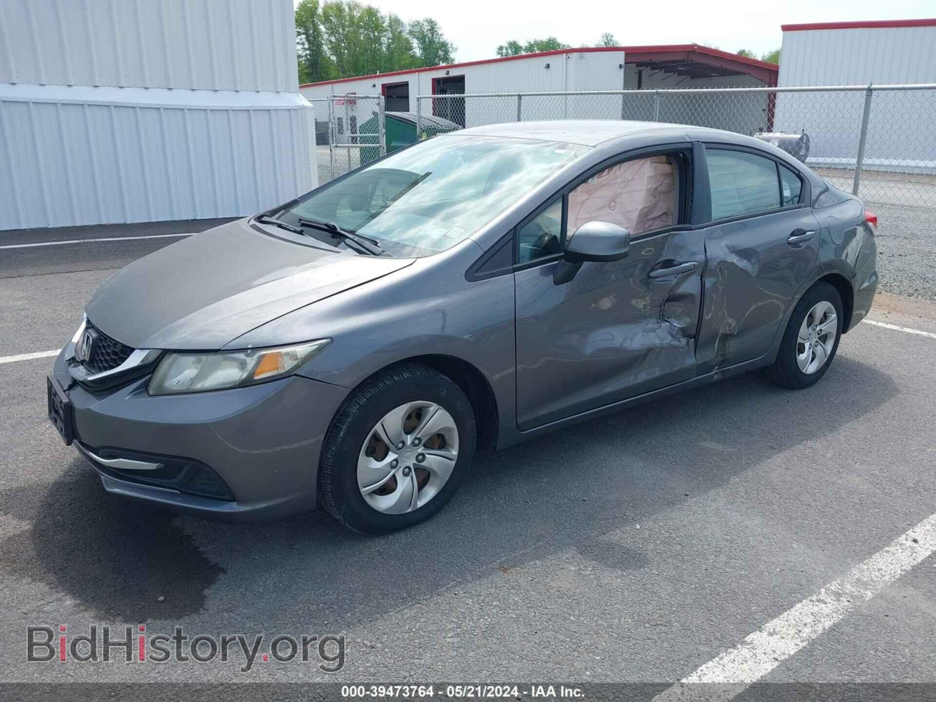 2013 HONDA CIVIC - VIN: 19XFB2F51DE294248 - Фото 2