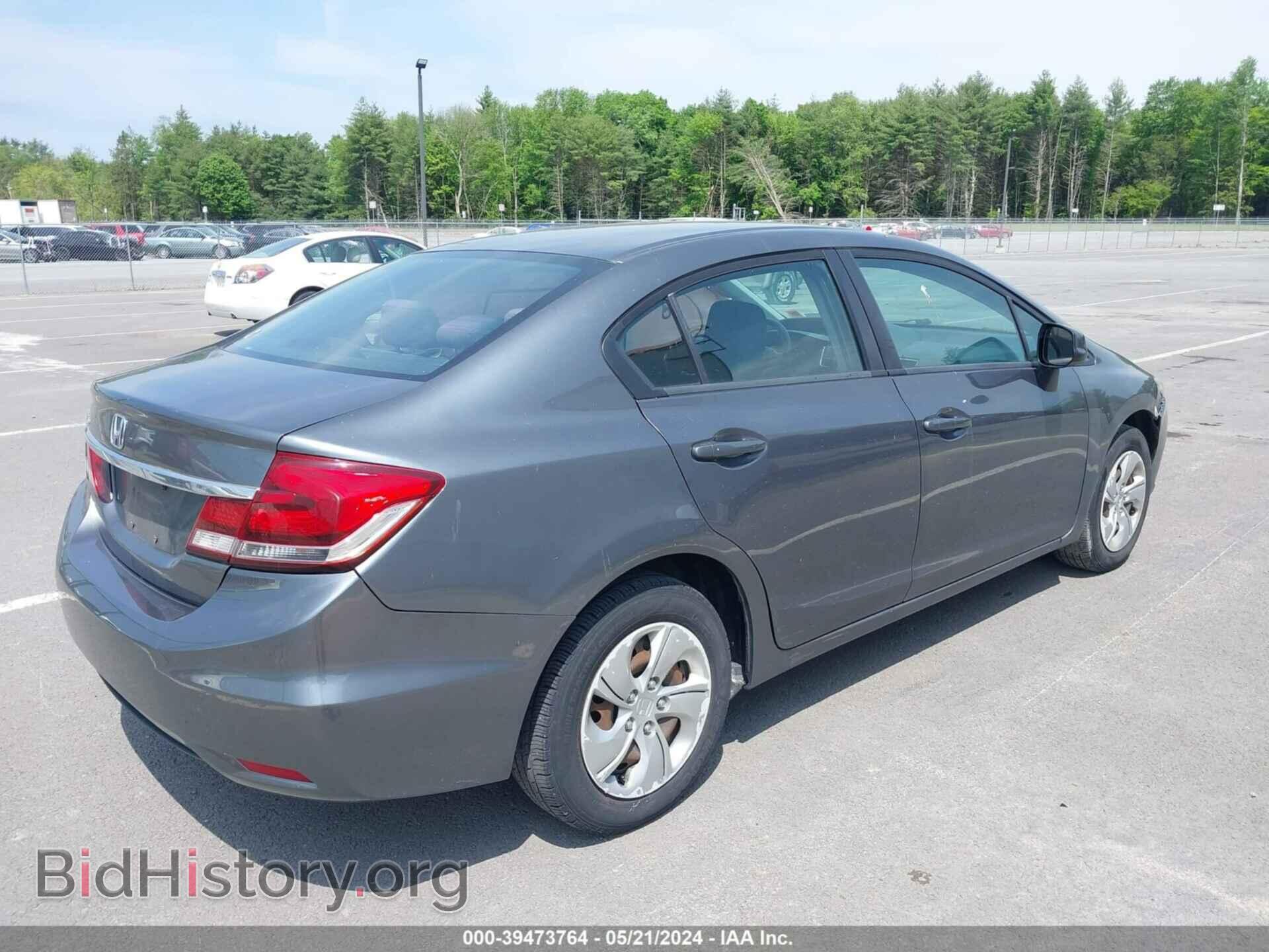 2013 HONDA CIVIC - VIN: 19XFB2F51DE294248 - Фото 4
