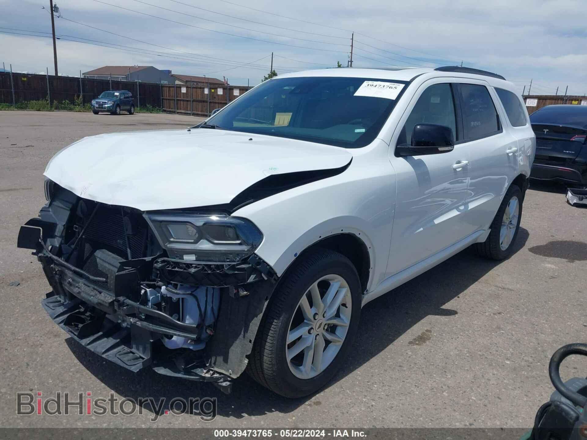 2023 DODGE DURANGO - VIN: 1C4RDJDG9PC688064 - Фото 2