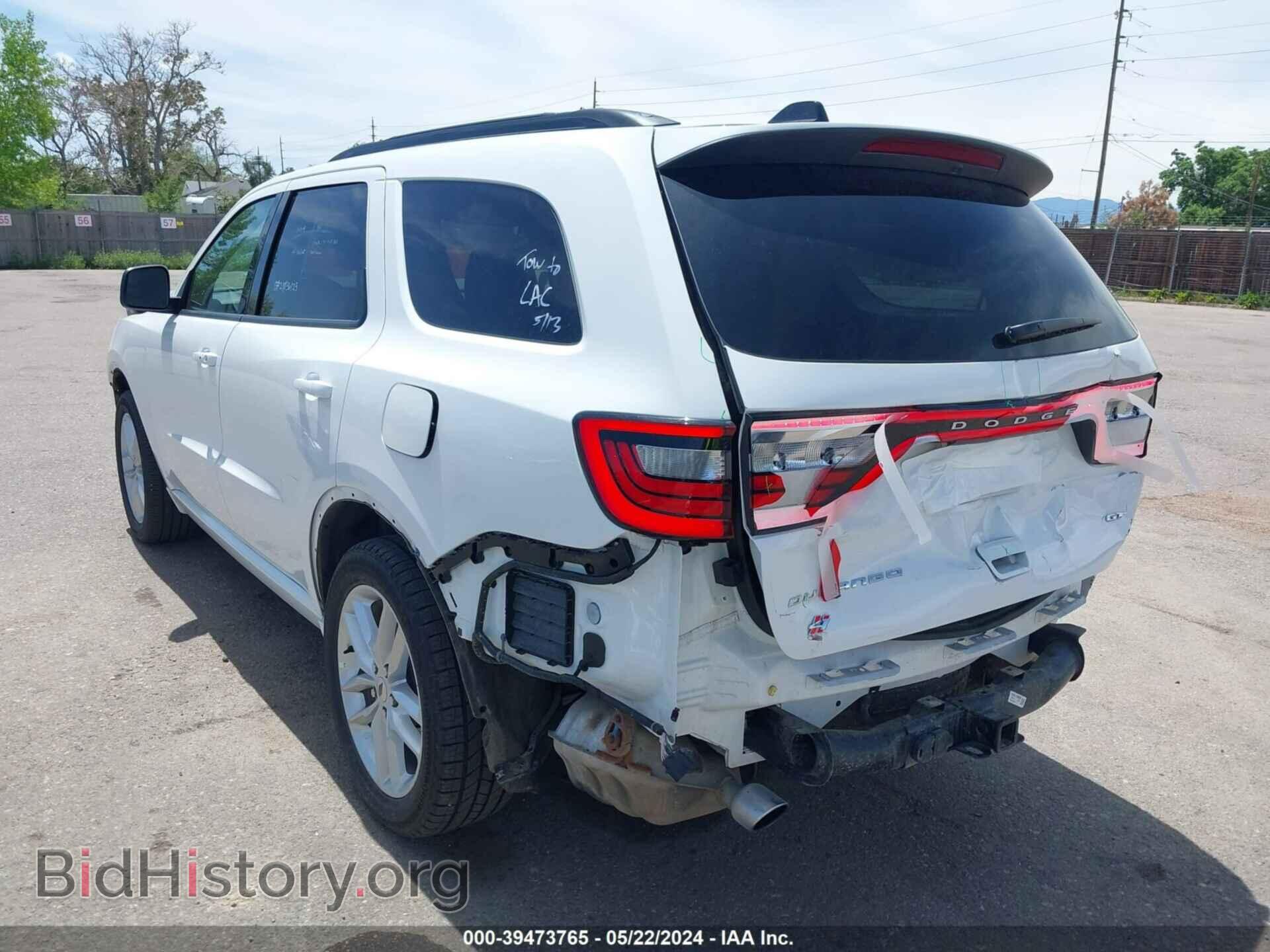 2023 DODGE DURANGO - VIN: 1C4RDJDG9PC688064 - Фото 3
