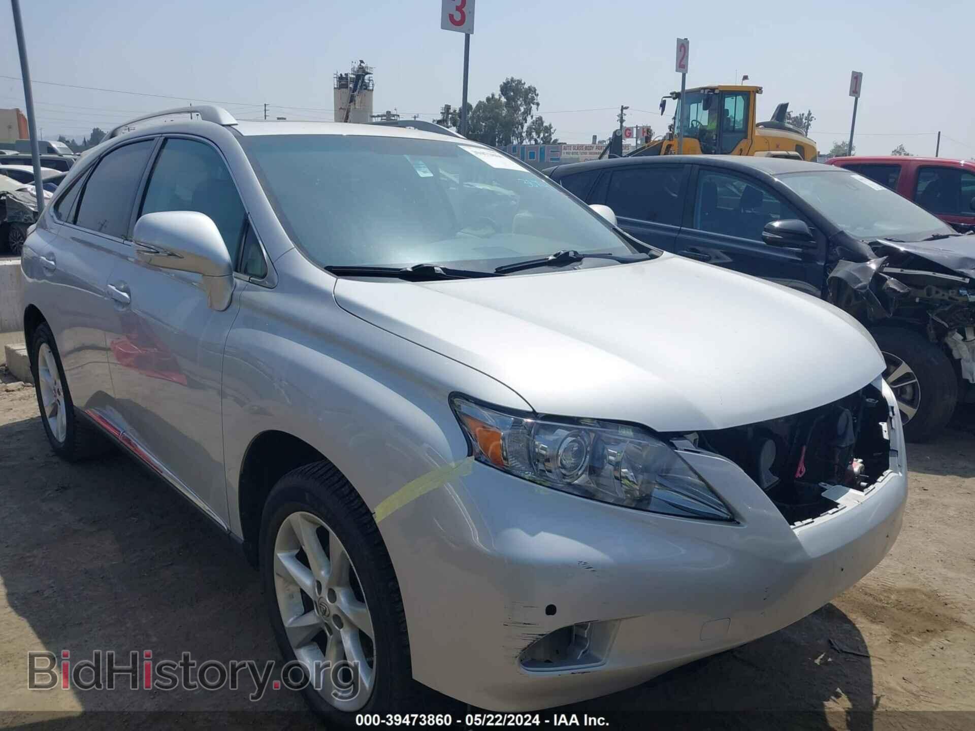 Photo 2T2ZK1BA6AC027459 - LEXUS RX 350 2010
