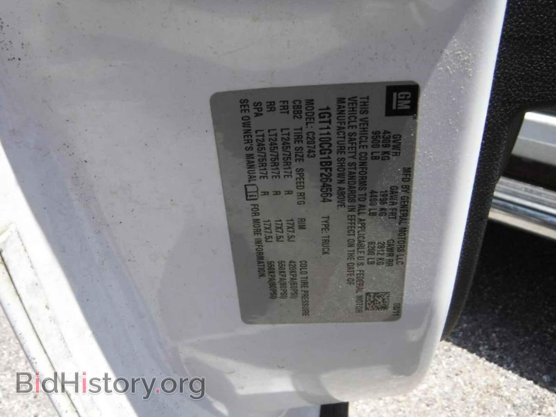 2011 GMC SIERRA - VIN: 1GT110CG1BF264564 - Фото 18