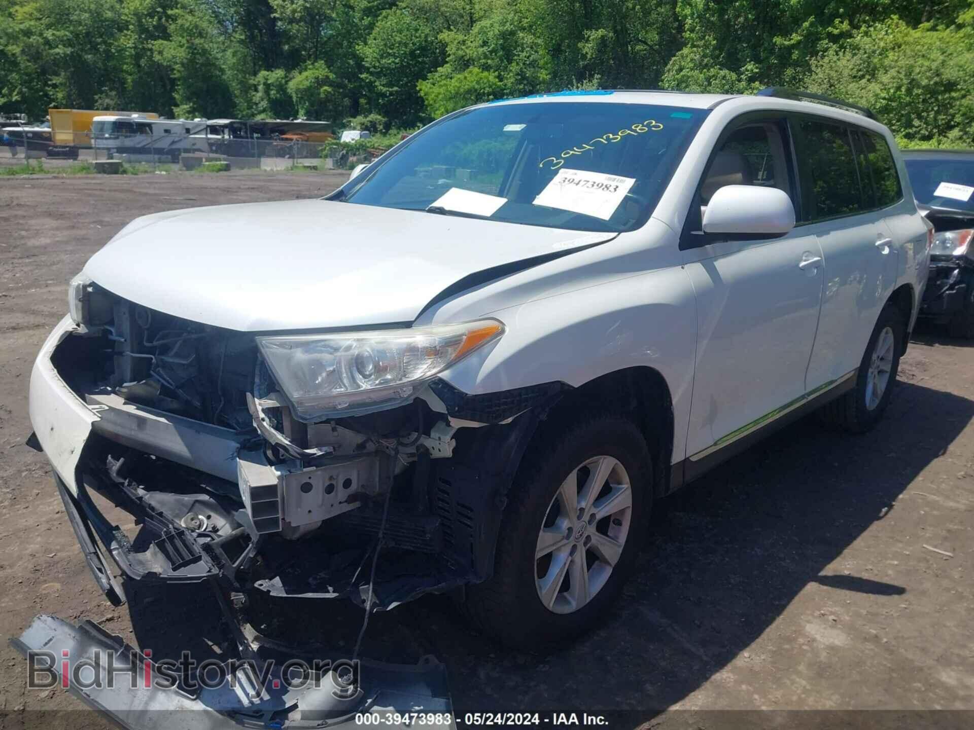 2012 TOYOTA HIGHLANDER - VIN: 5TDBK3EH0CS109563 - Фото 2