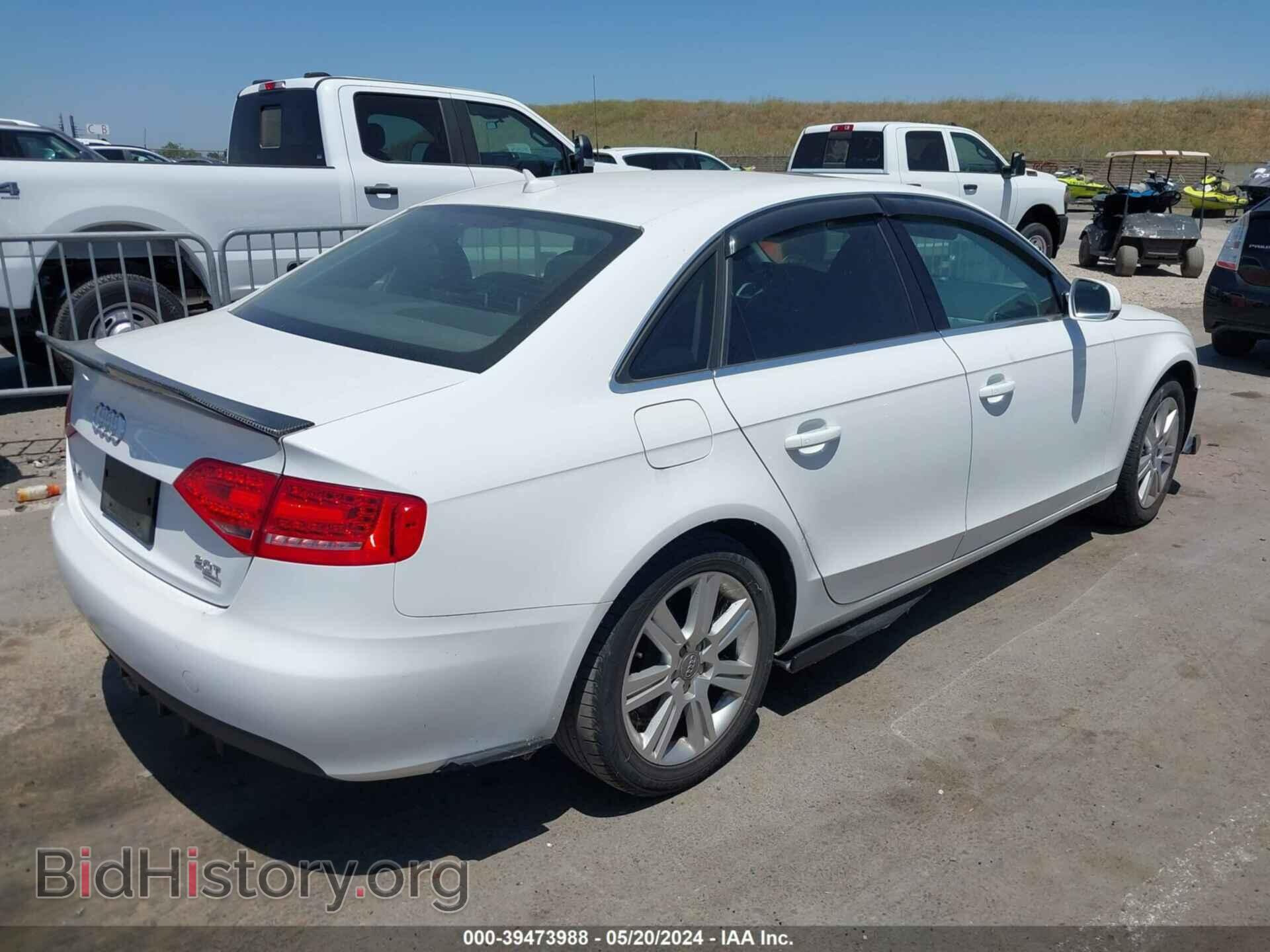 2012 AUDI A4 - VIN: WAUBFAFL2CN004571 - Фото 4