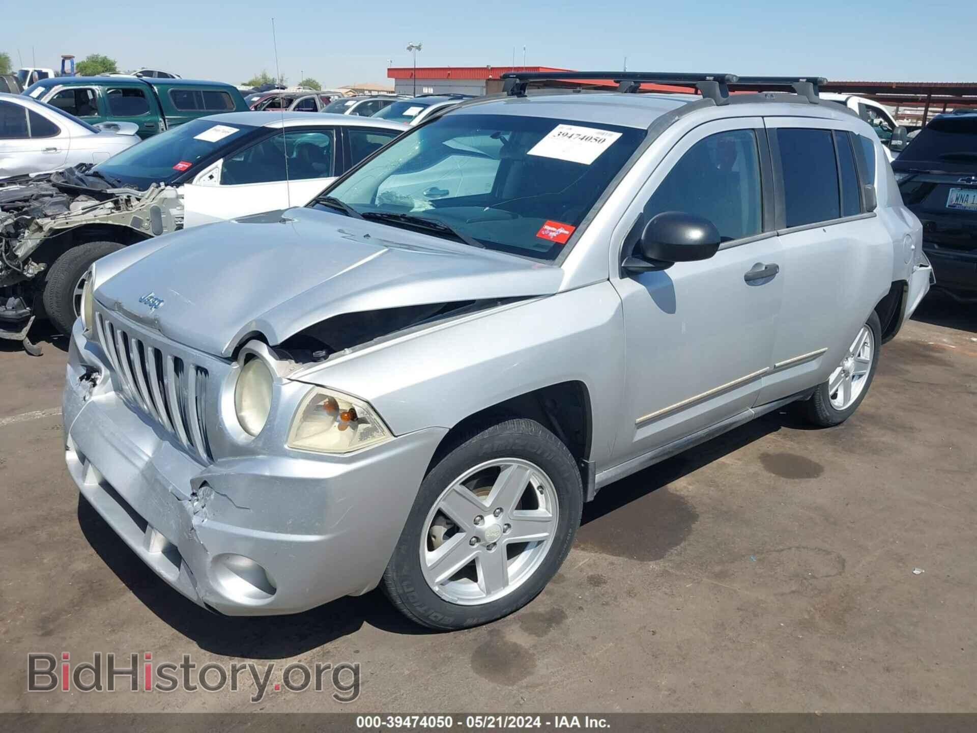 2008 JEEP COMPASS - VIN: 1J8FT47W98D706528 - Фото 2