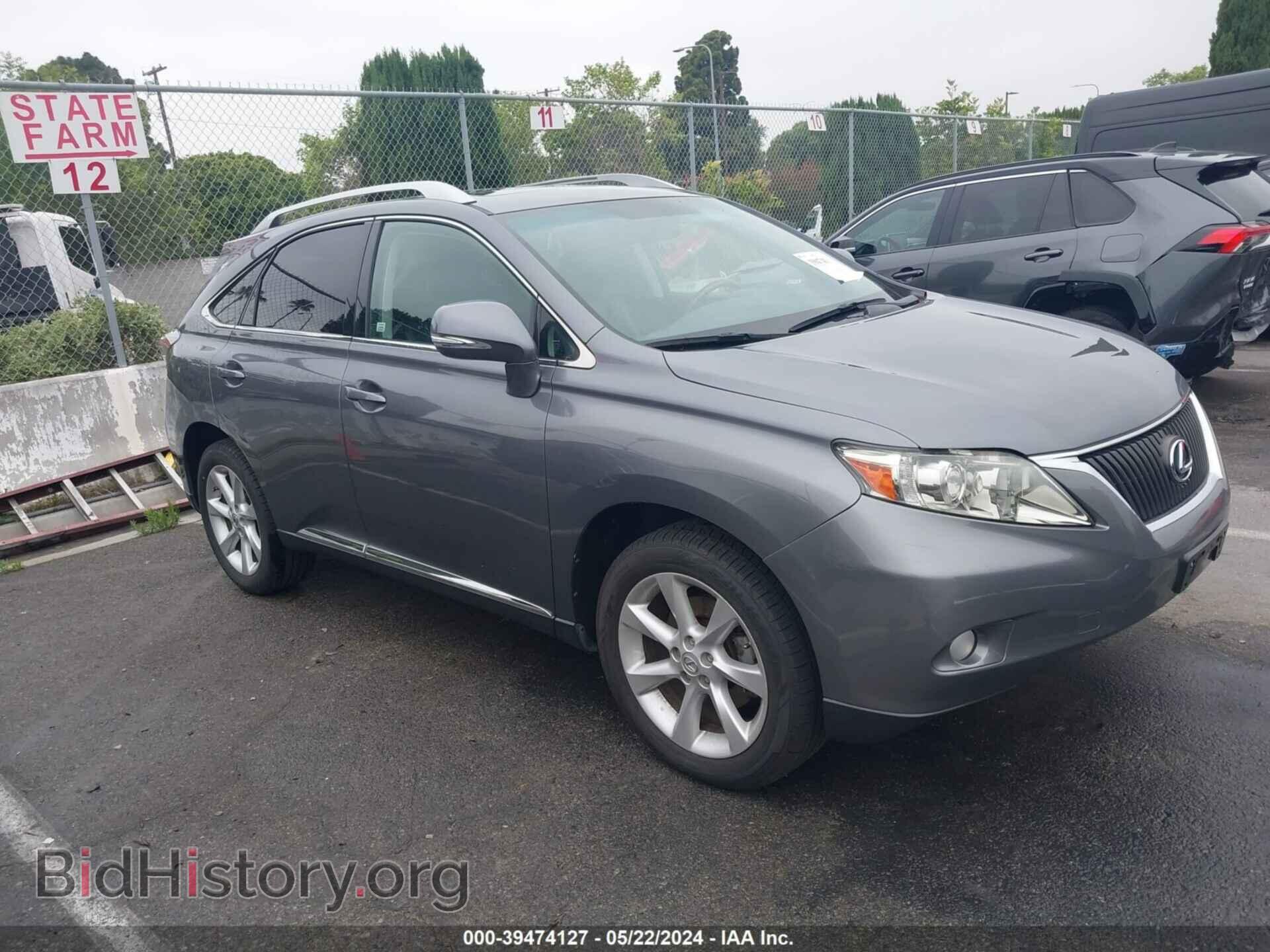 Фотография JTJZK1BA8C2005966 - LEXUS RX 350 2012