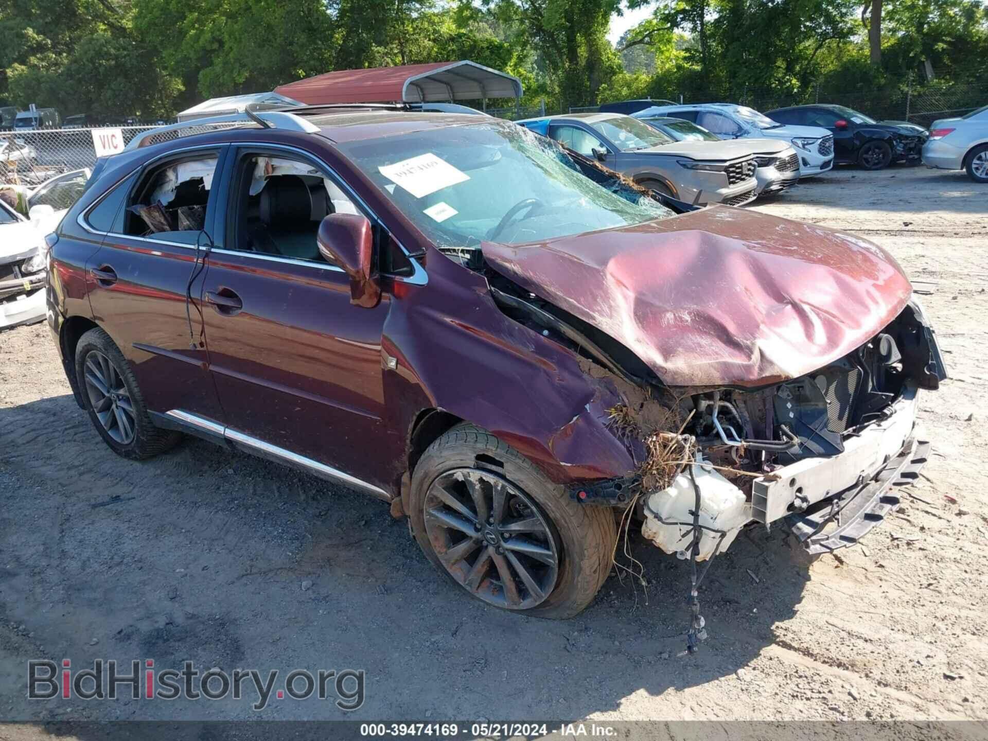 Фотография 2T2BK1BA5DC176077 - LEXUS RX 350 2013