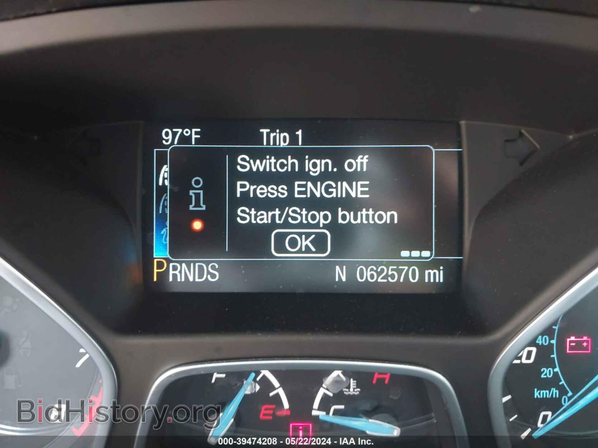2012 FORD FOCUS - VIN: 1FAHP3J25CL444130 - Фото 15