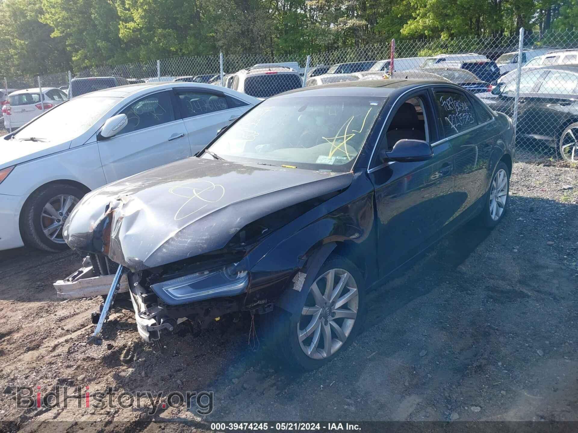 2013 AUDI A4 - VIN: WAUFFAFL7DN006240 - Фото 2