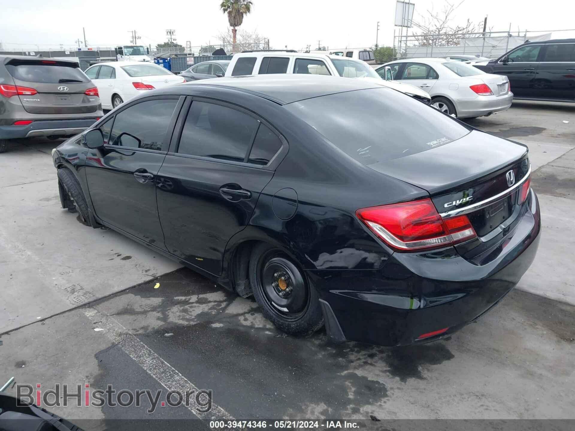 2013 HONDA CIVIC - VIN: 19XFB2F83DE254022 - Фото 3