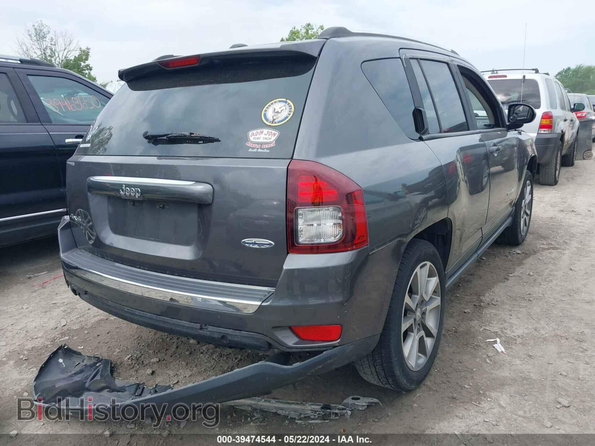 2017 JEEP COMPASS - VIN: 1C4NJDEB2HD109827 - Фото 4