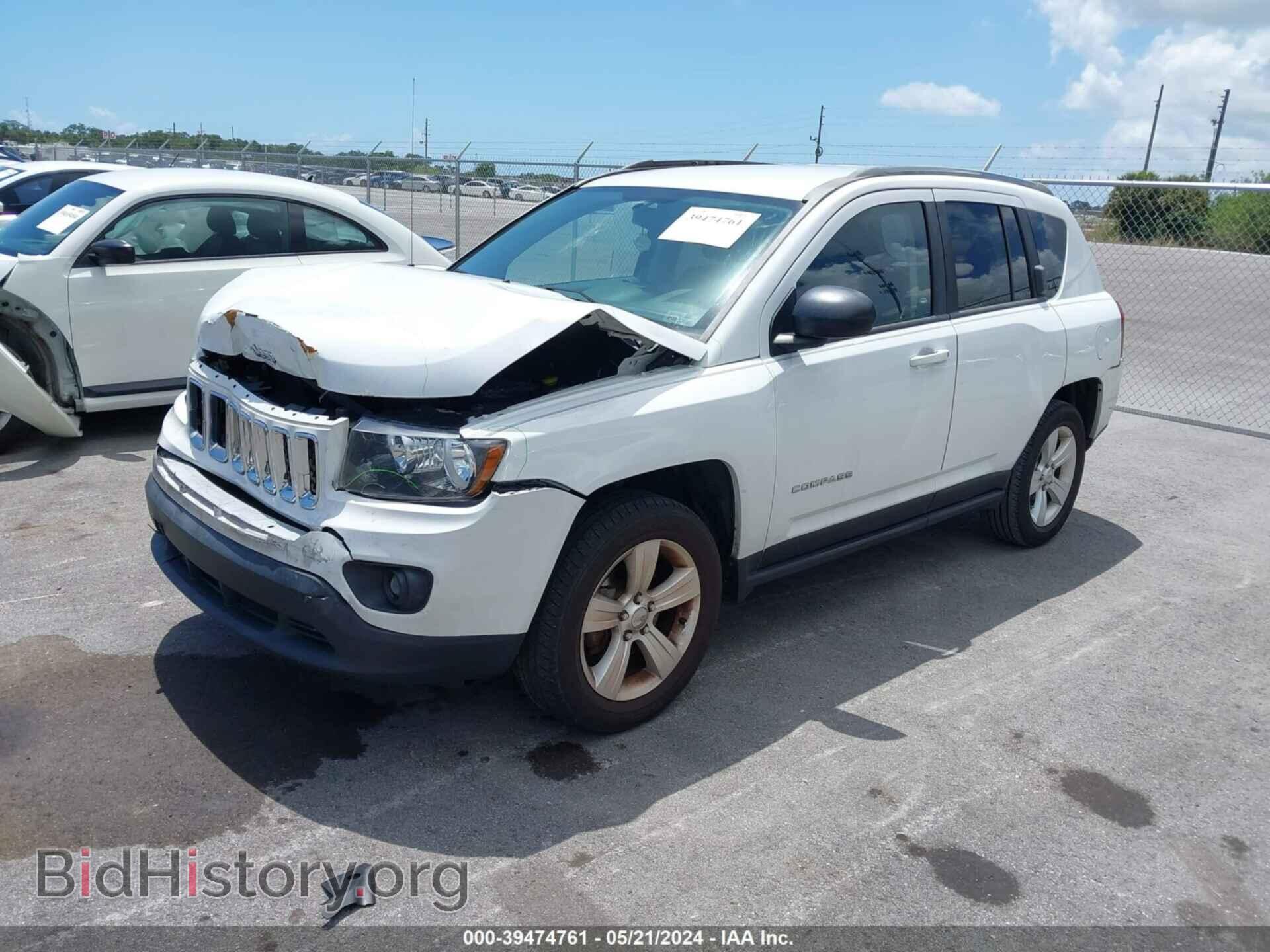 2015 JEEP COMPASS - VIN: 1C4NJCBB6FD152594 - Фото 2