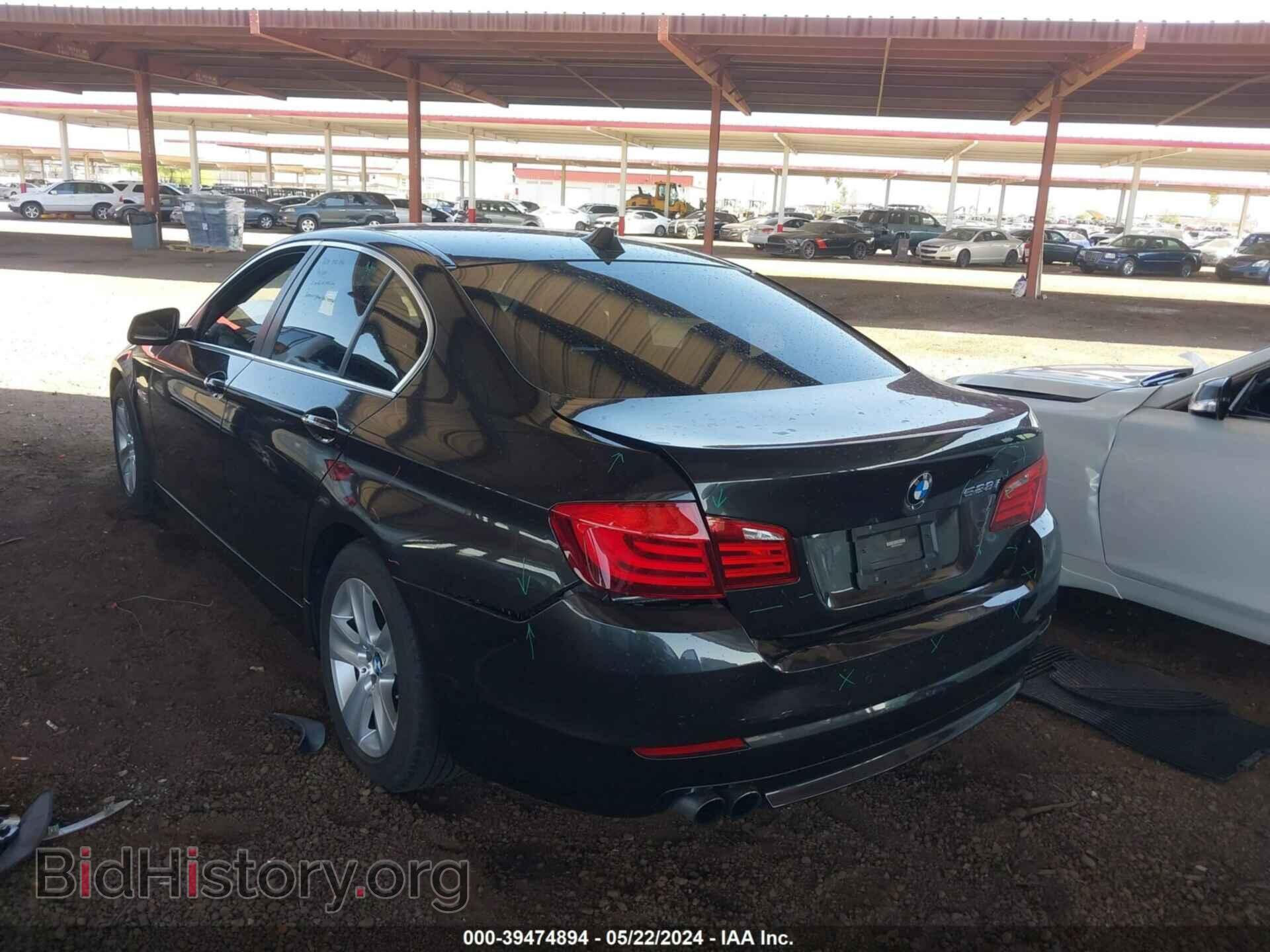 2013 BMW 528I - VIN: WBAXG5C54DD232014 - Фото 3