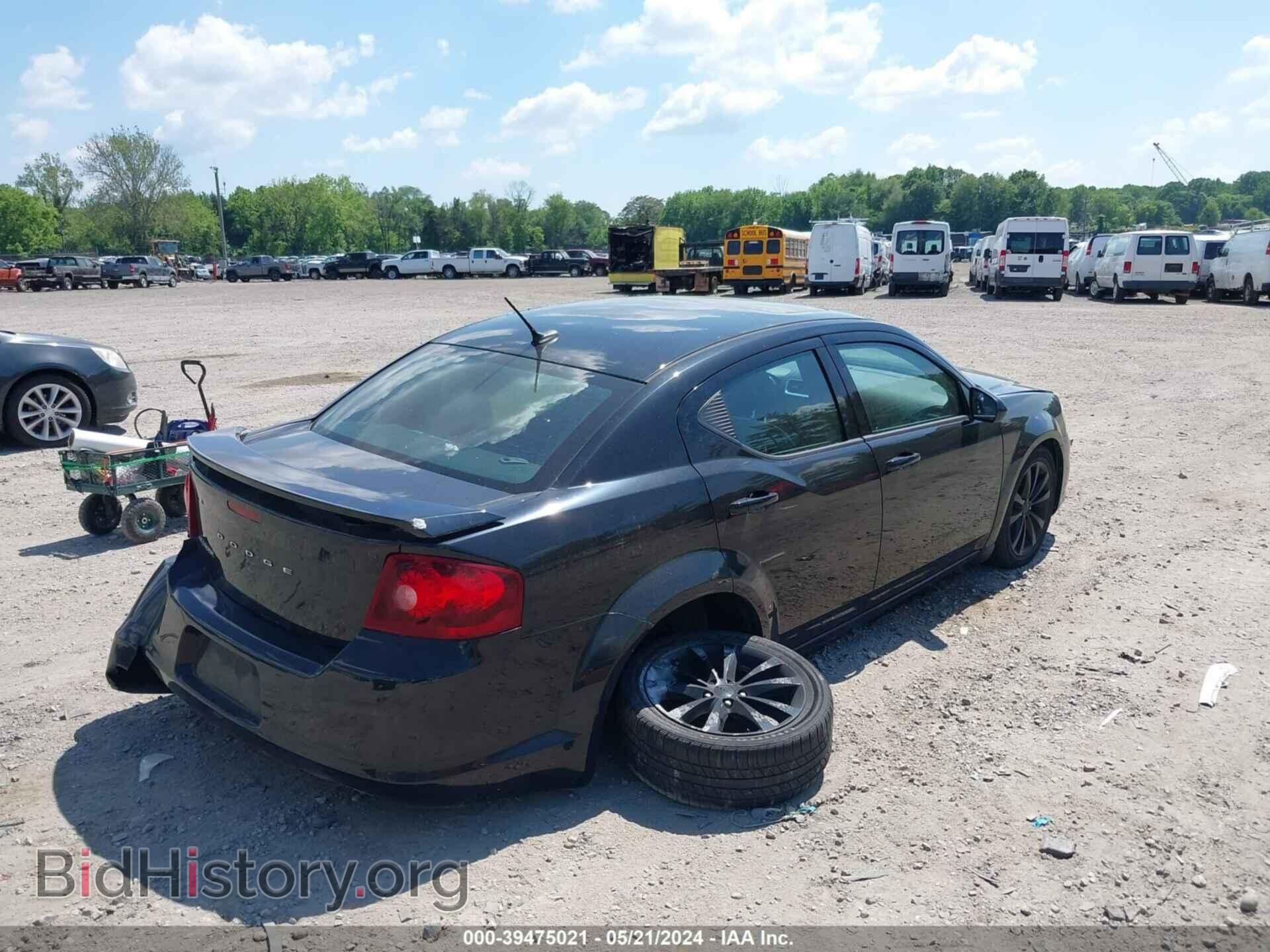 2014 DODGE AVENGER - VIN: 1C3CDZCB7EN227915 - Фото 4