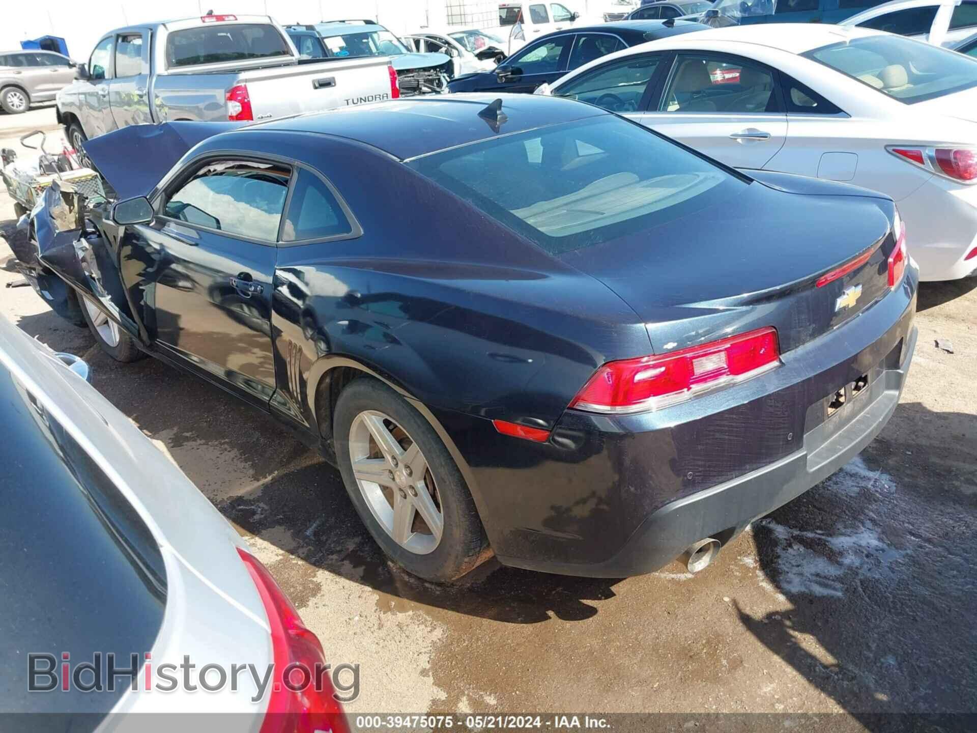 2014 CHEVROLET CAMARO - VIN: 2G1FB1E3XE9251983 - Фото 3
