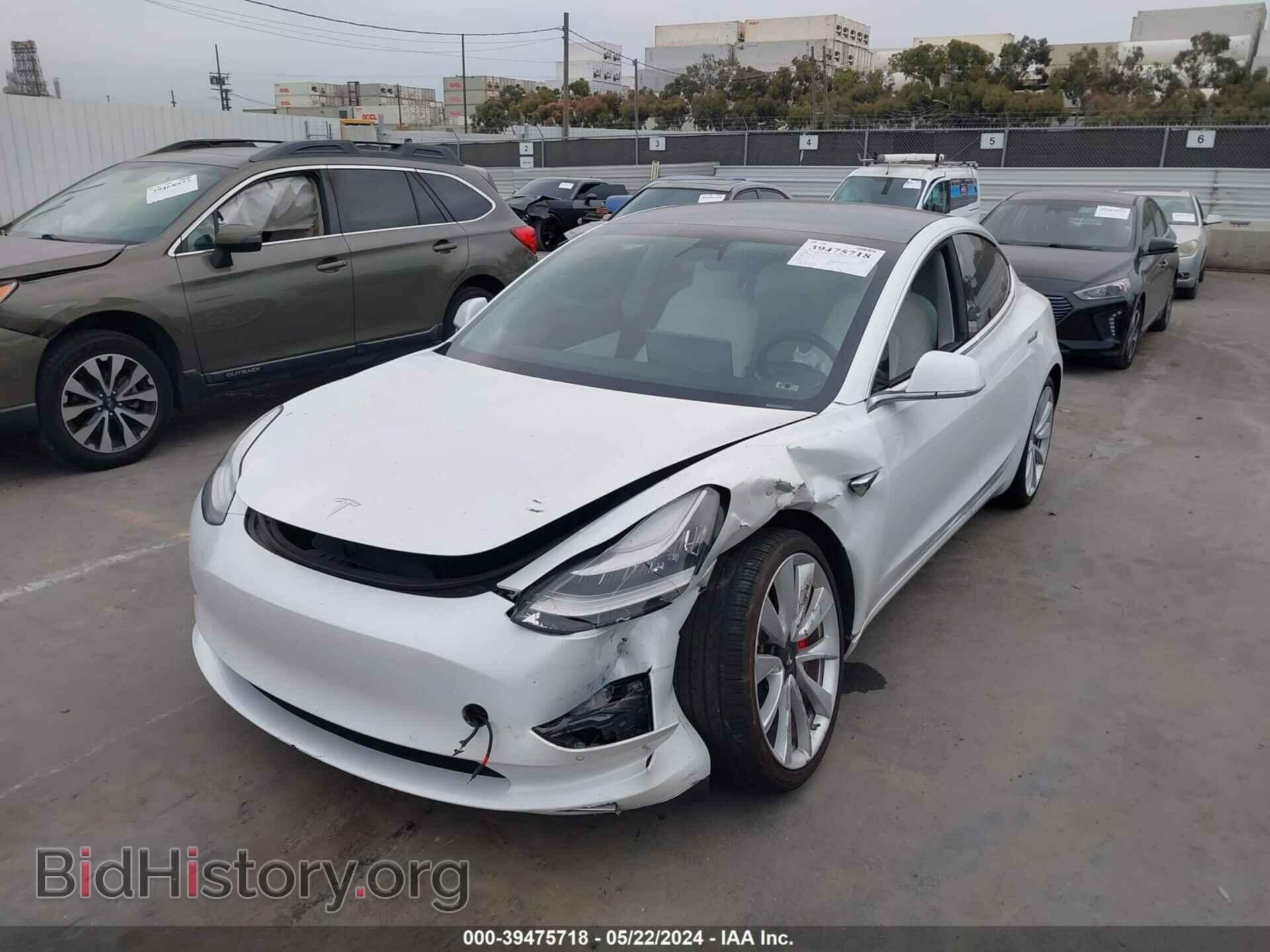 2019 TESLA MODEL 3 - VIN: 5YJ3E1EB2KF514368 - Фото 2