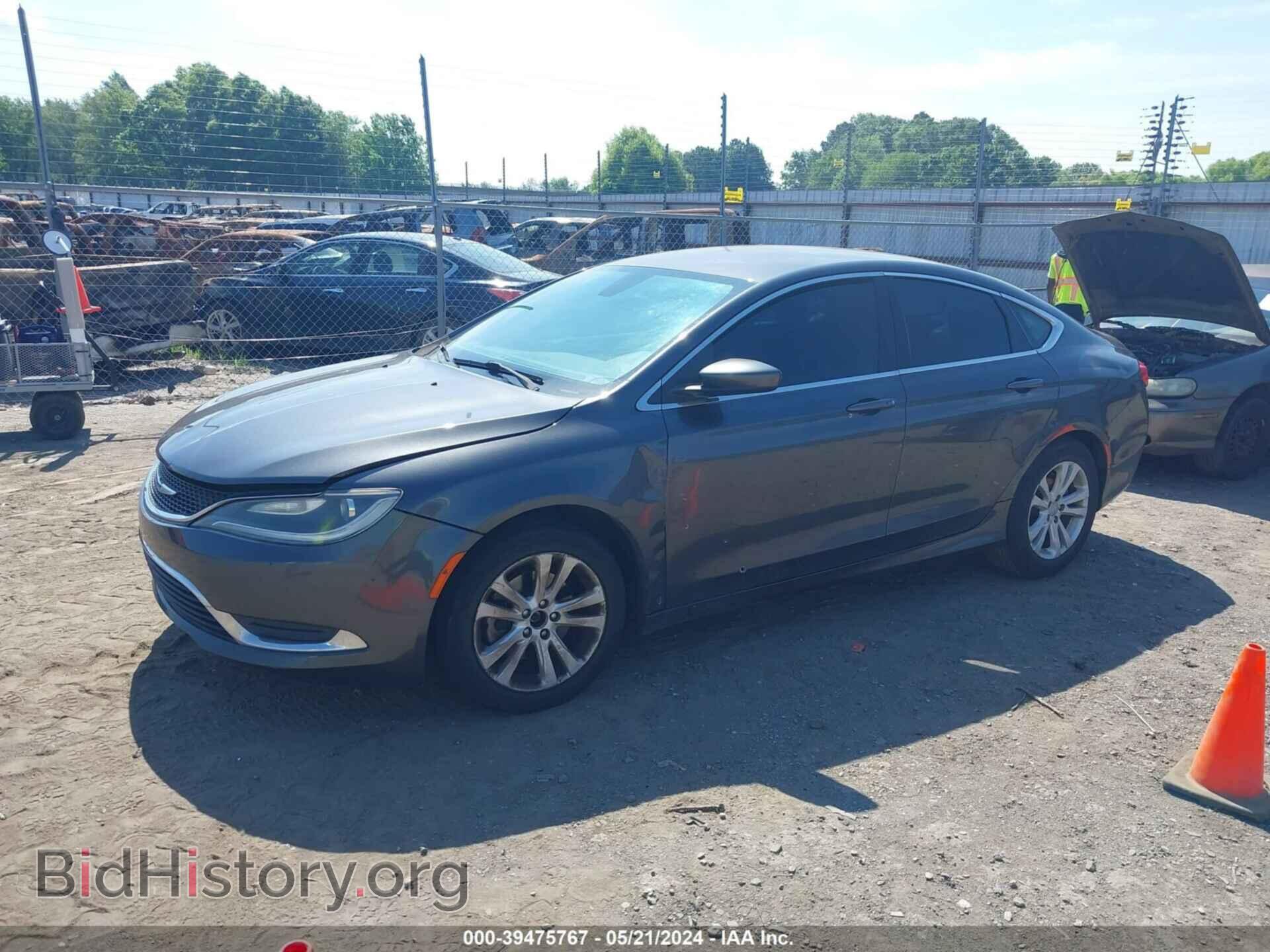 2015 CHRYSLER 200 - VIN: 1C3CCCAB8FN607169 - Фото 2