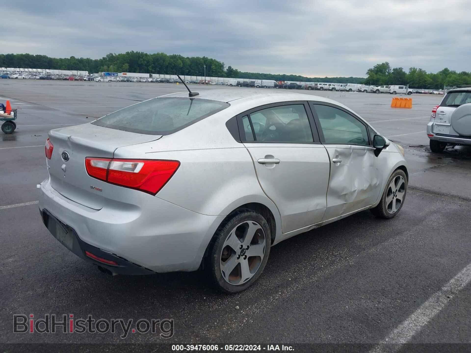 2012 KIA RIO - VIN: KNADN4A34C6059909 - Фото 4