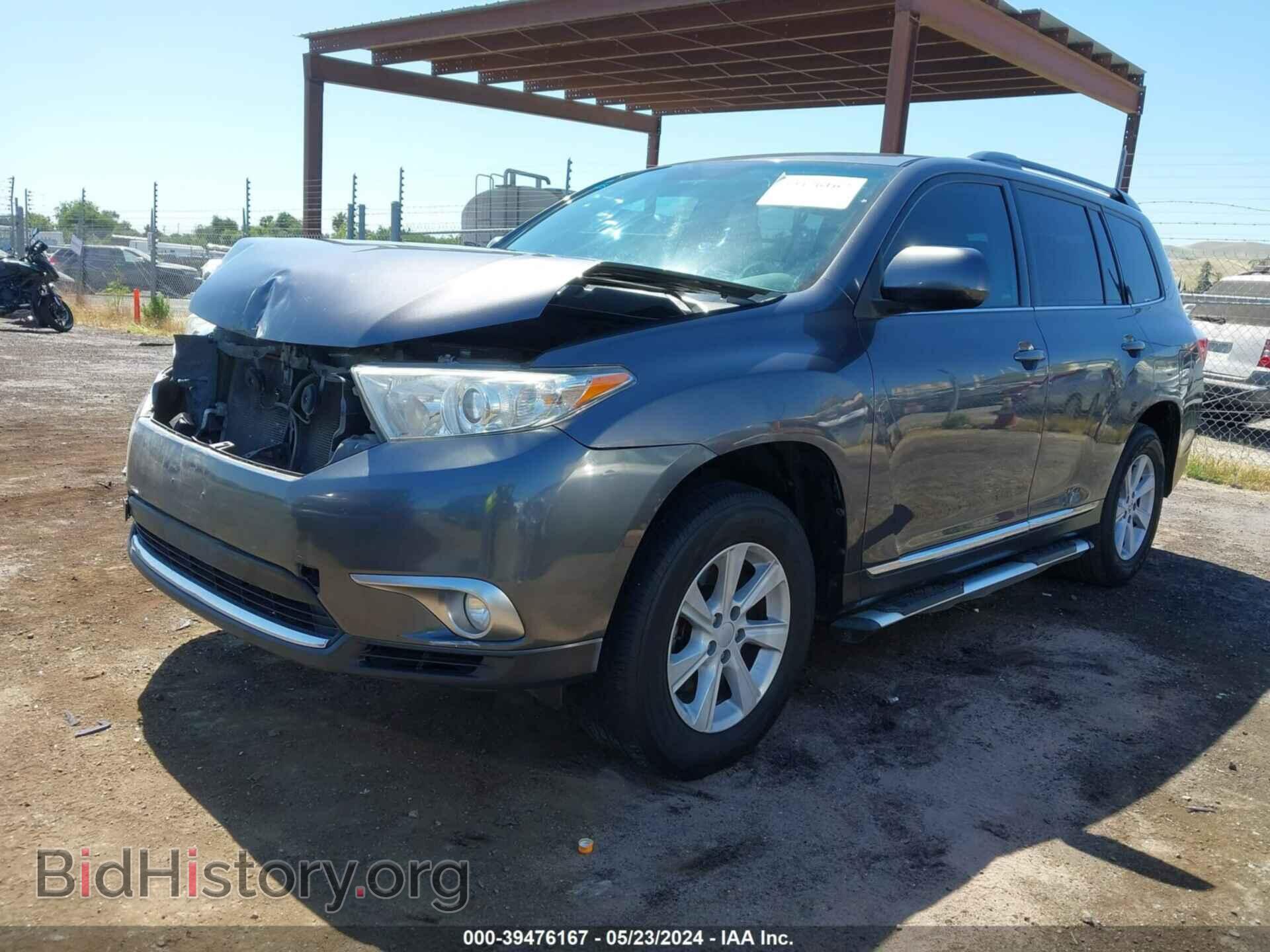 2012 TOYOTA HIGHLANDER - VIN: 5TDZK3EH8CS069716 - Фото 2