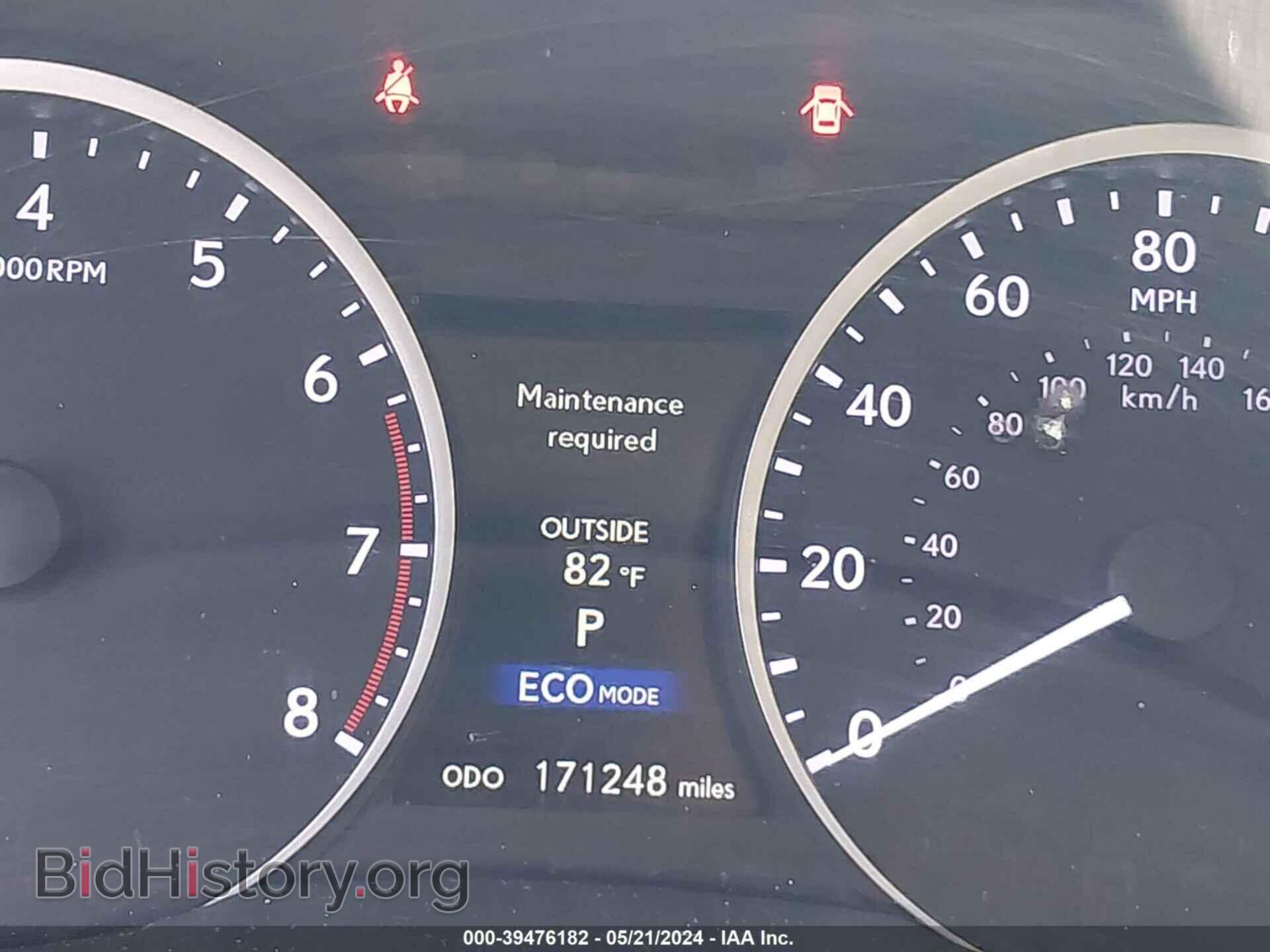 2013 LEXUS ES 350 - VIN: JTHBK1GGXD2013424 - Фото 7