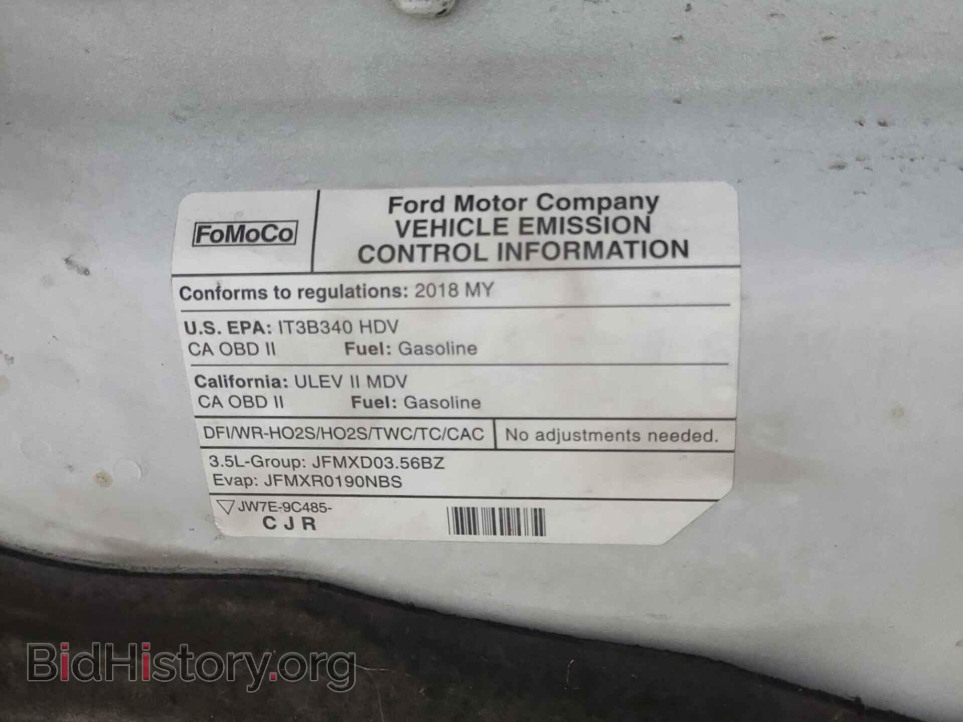 2018 FORD TRANSIT - VIN: 1FTYR2YG5JKB31100 - Фото 8