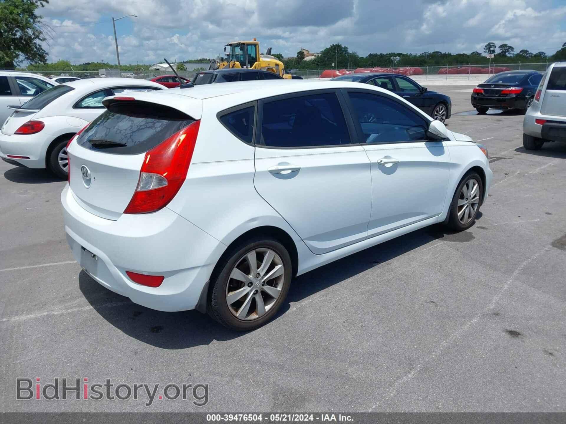 2014 HYUNDAI ACCENT - VIN: KMHCU5AE7EU142169 - Фото 4