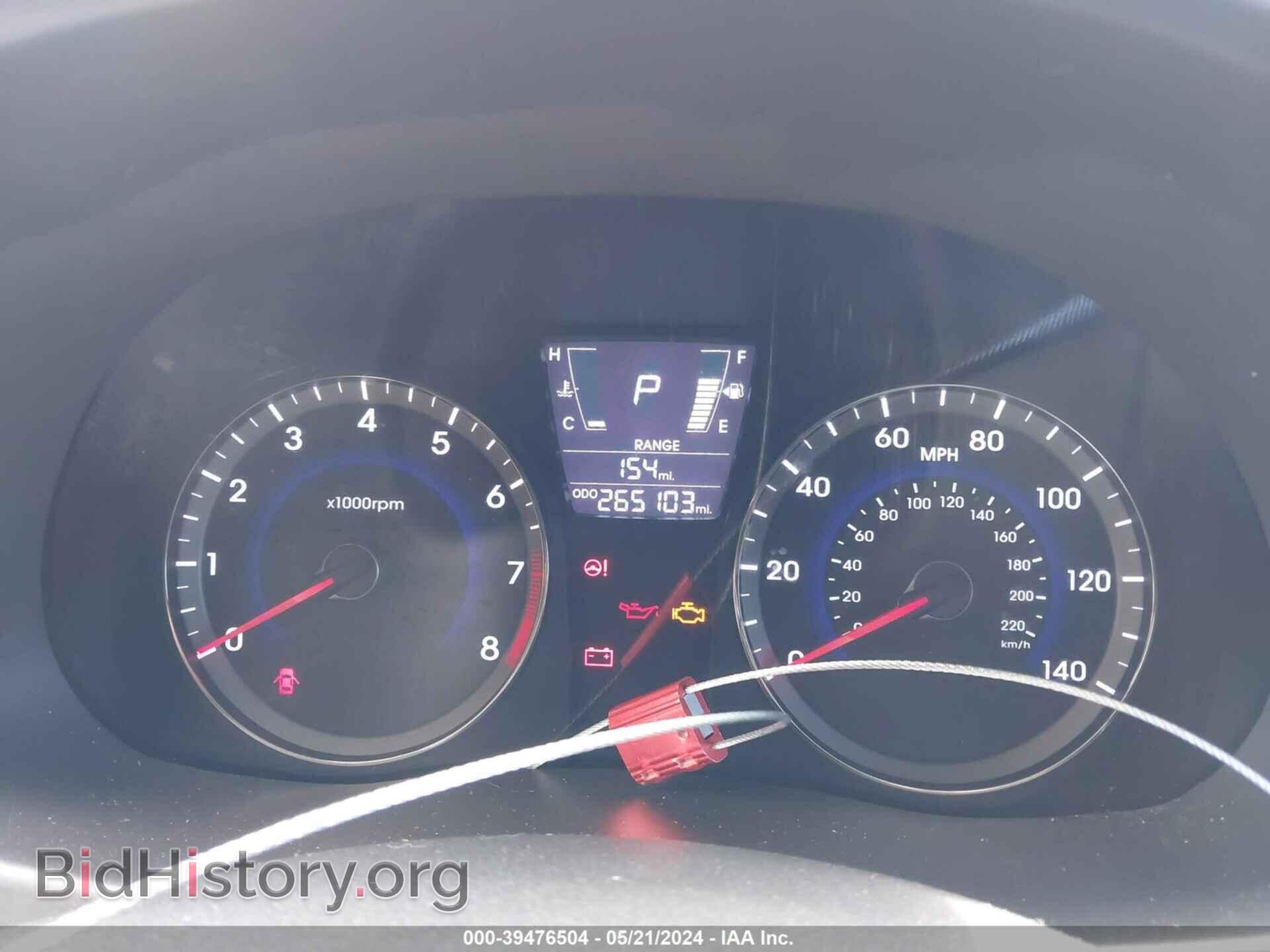 2014 HYUNDAI ACCENT - VIN: KMHCU5AE7EU142169 - Фото 7
