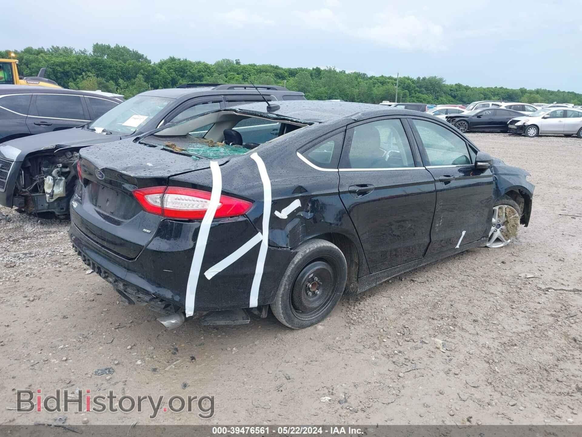 2016 FORD FUSION - VIN: 3FA6P0H77GR277722 - Фото 4