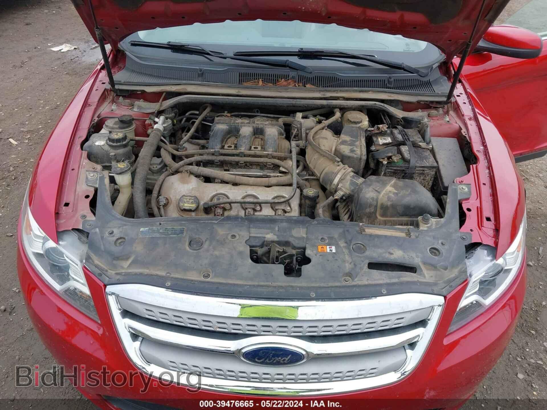 2010 FORD TAURUS - VIN: 1FAHP2EWXAG126226 - Фото 10