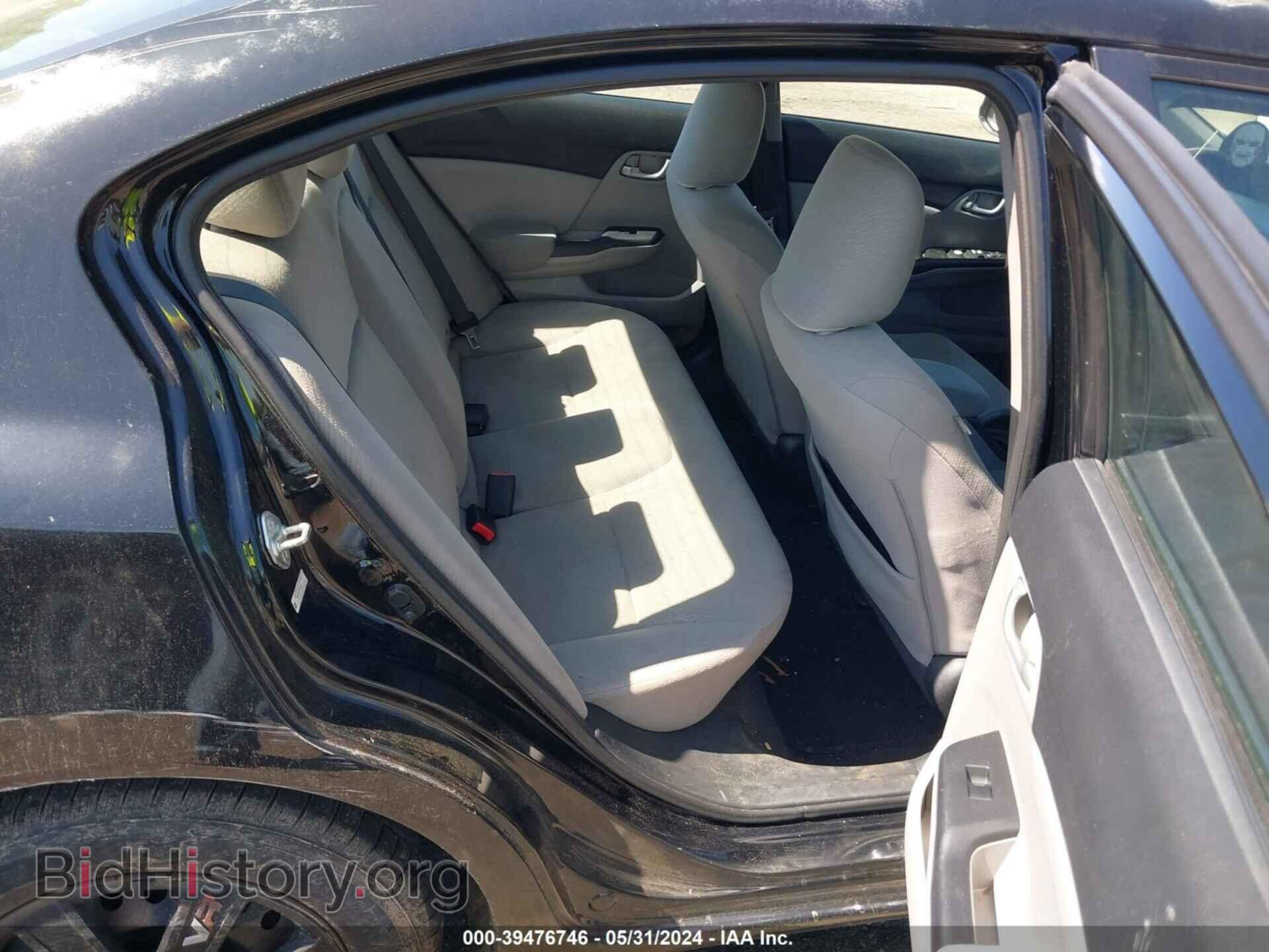 2013 HONDA CIVIC - VIN: 2HGFB2F57DH536515 - Фото 8