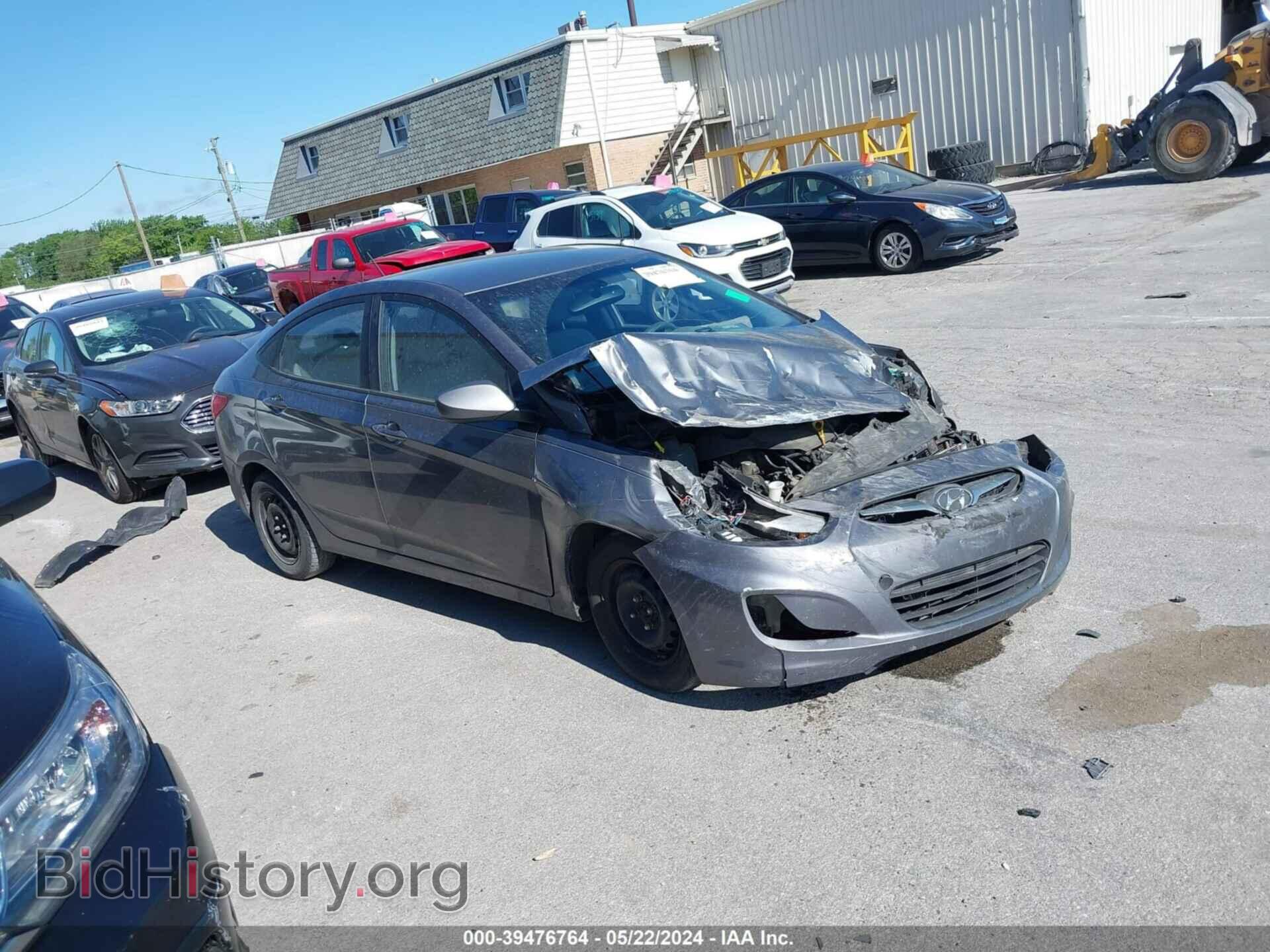 Photo KMHCT4AE3DU563222 - HYUNDAI ACCENT 2013