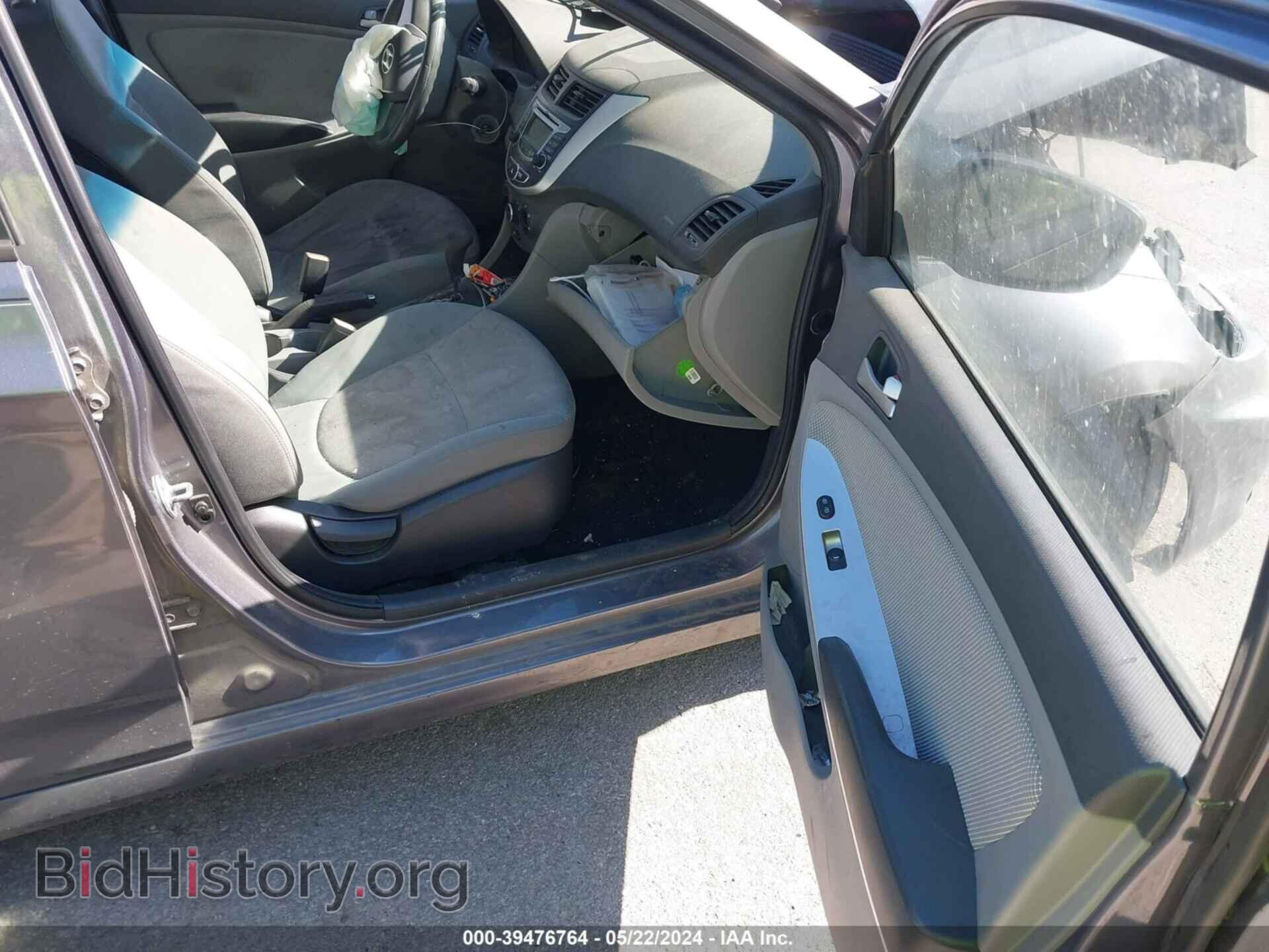 2013 HYUNDAI ACCENT - VIN: KMHCT4AE3DU563222 - Фото 5