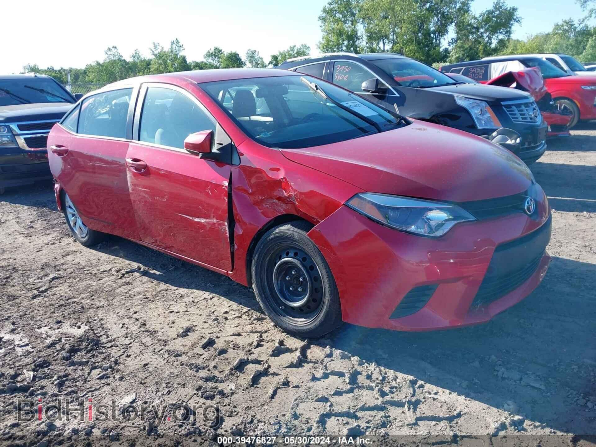 Photo 2T1BURHE1EC054129 - TOYOTA COROLLA 2014