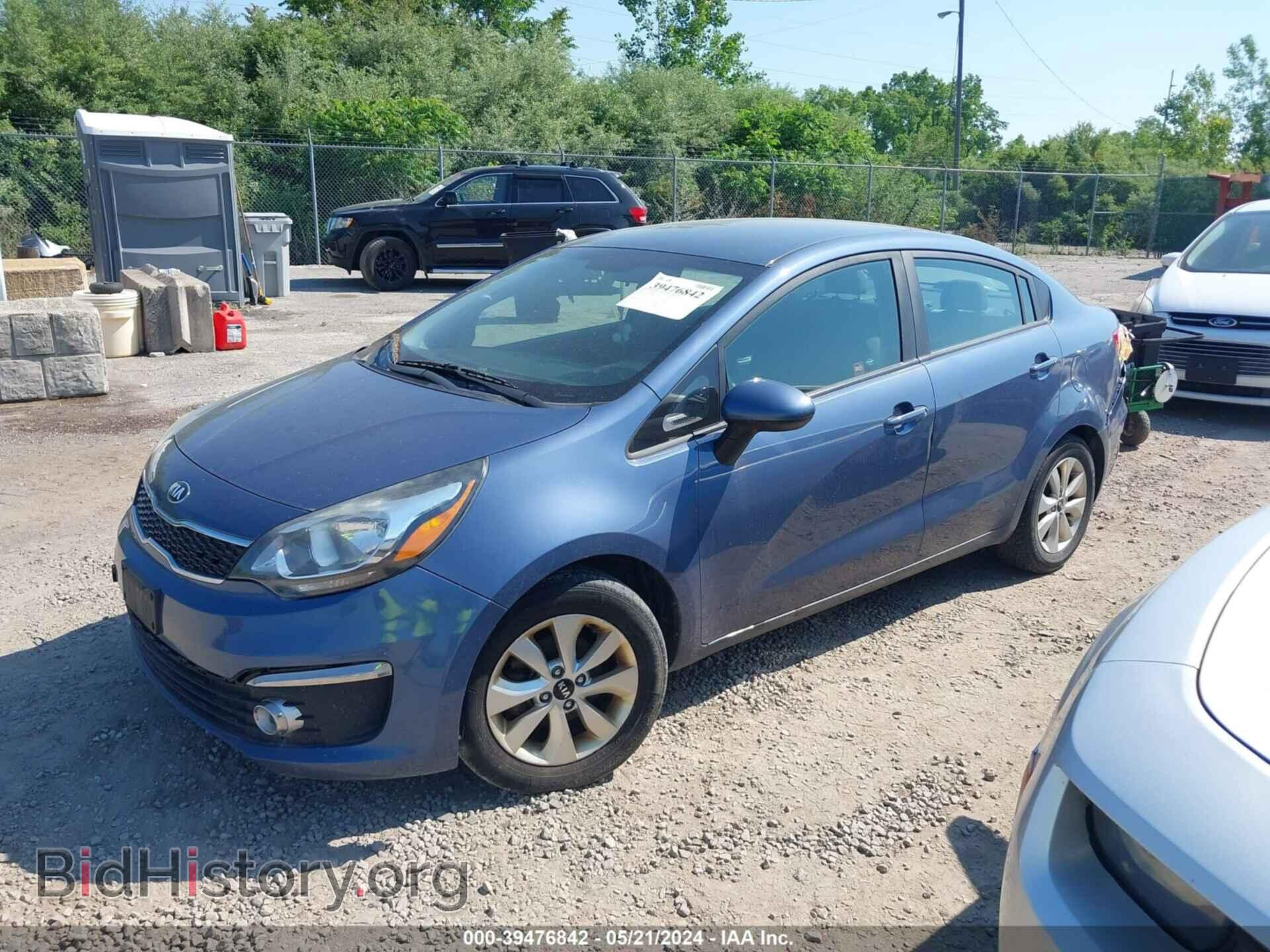2016 KIA RIO - VIN: KNADN4A3XG6572264 - Photo 2