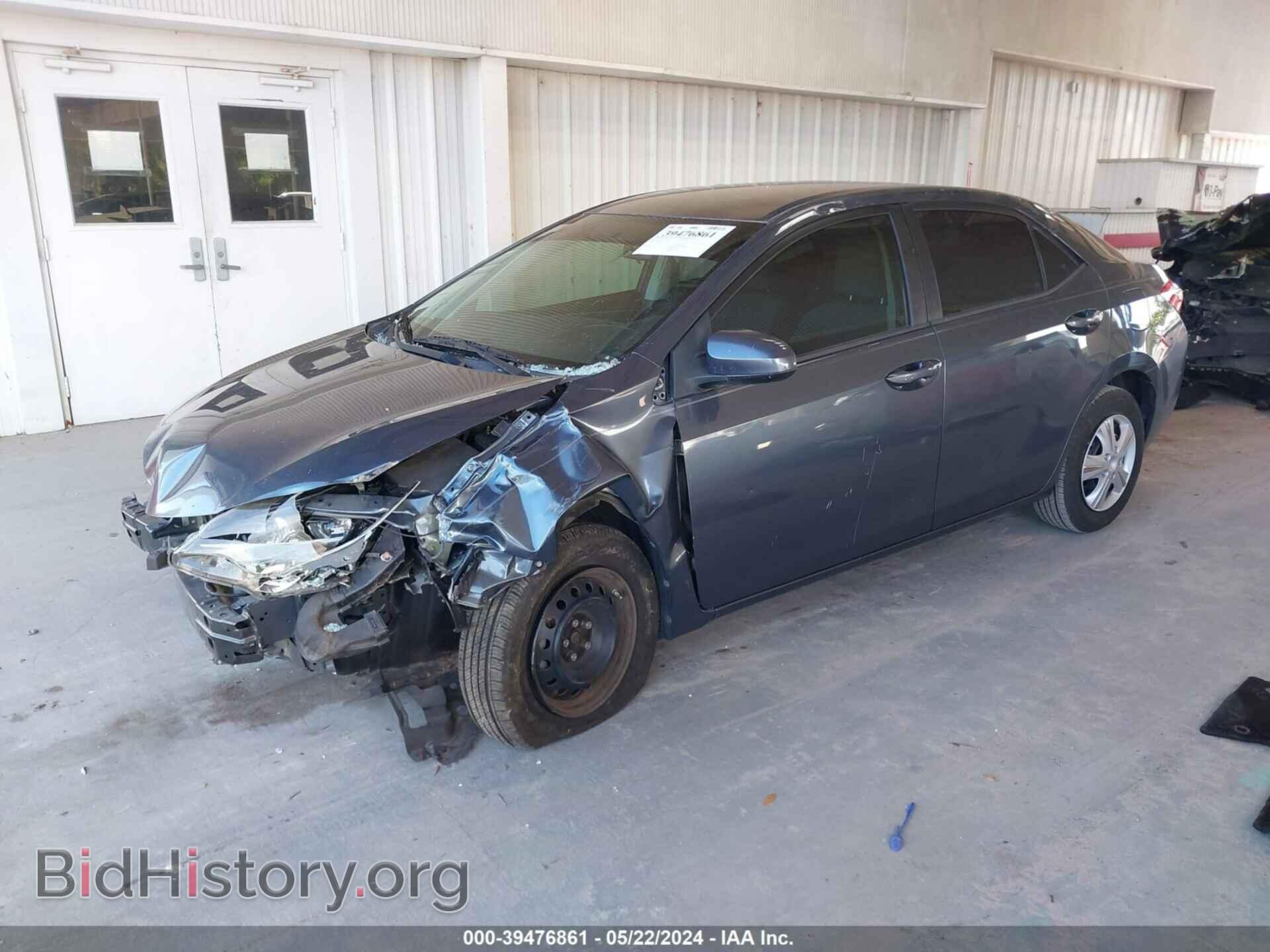2015 TOYOTA COROLLA - VIN: 2T1BURHE2FC474516 - Фото 2