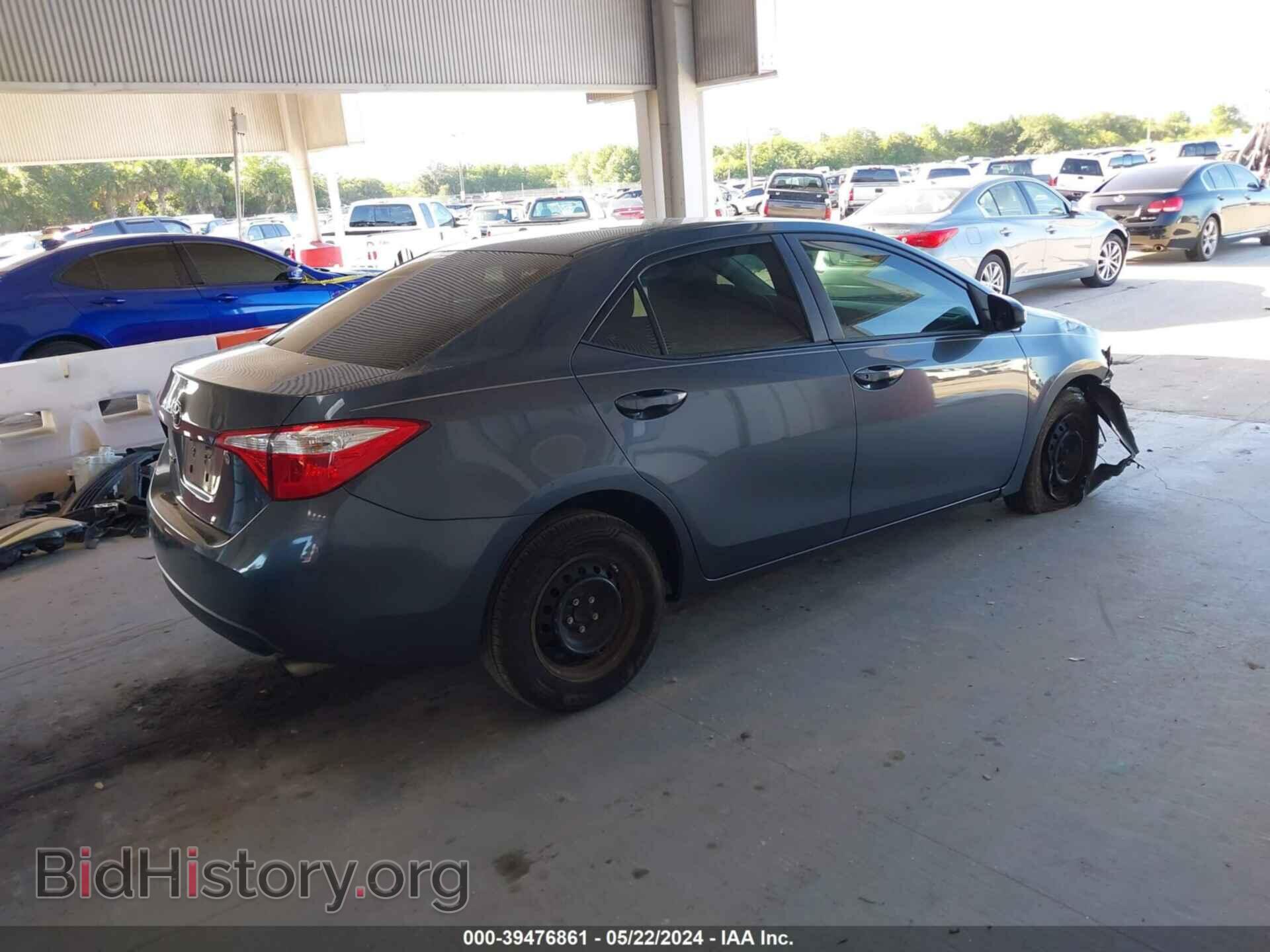 2015 TOYOTA COROLLA - VIN: 2T1BURHE2FC474516 - Фото 4