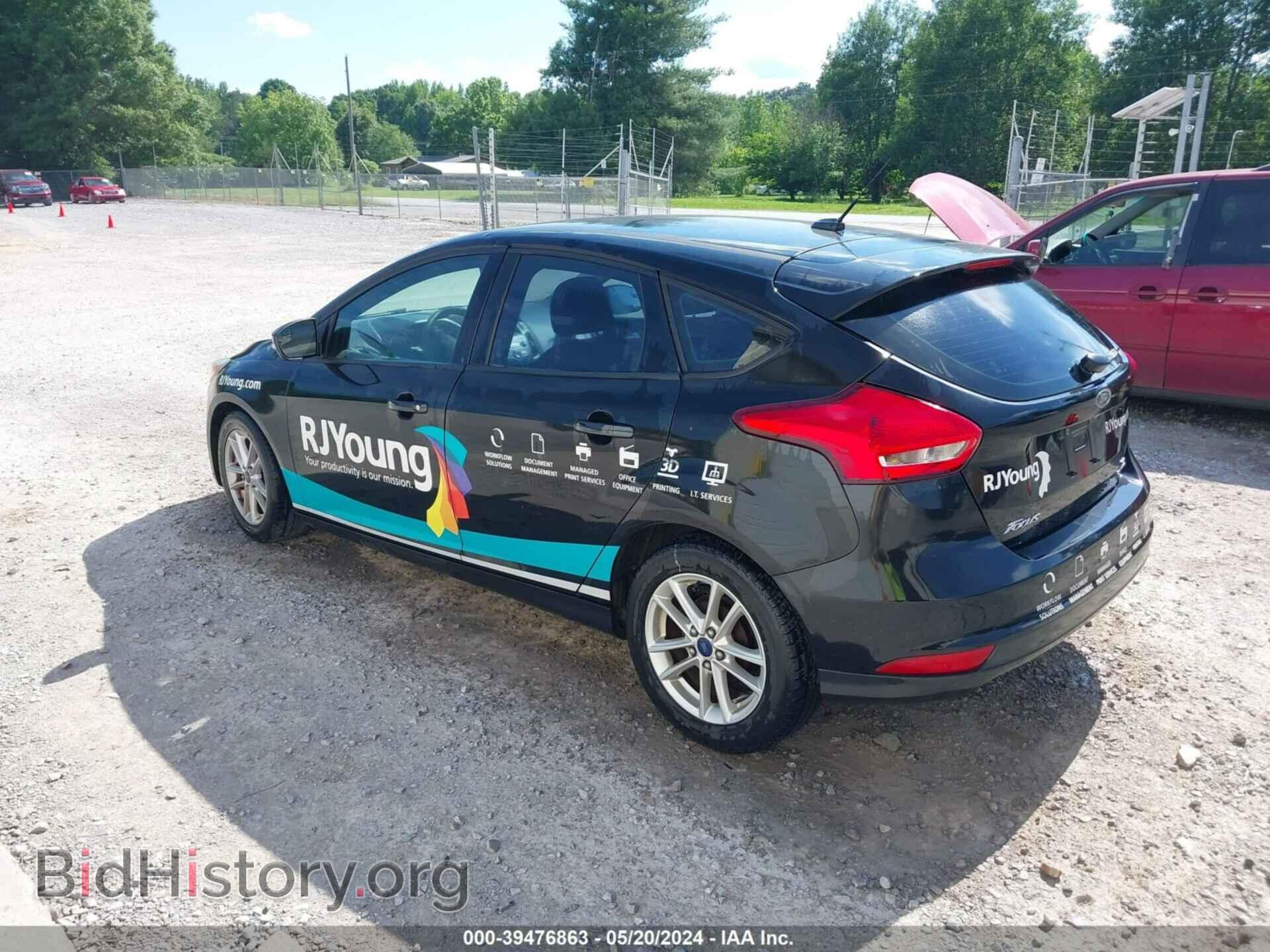 2015 FORD FOCUS - VIN: 1FADP3K27FL329563 - Фото 3