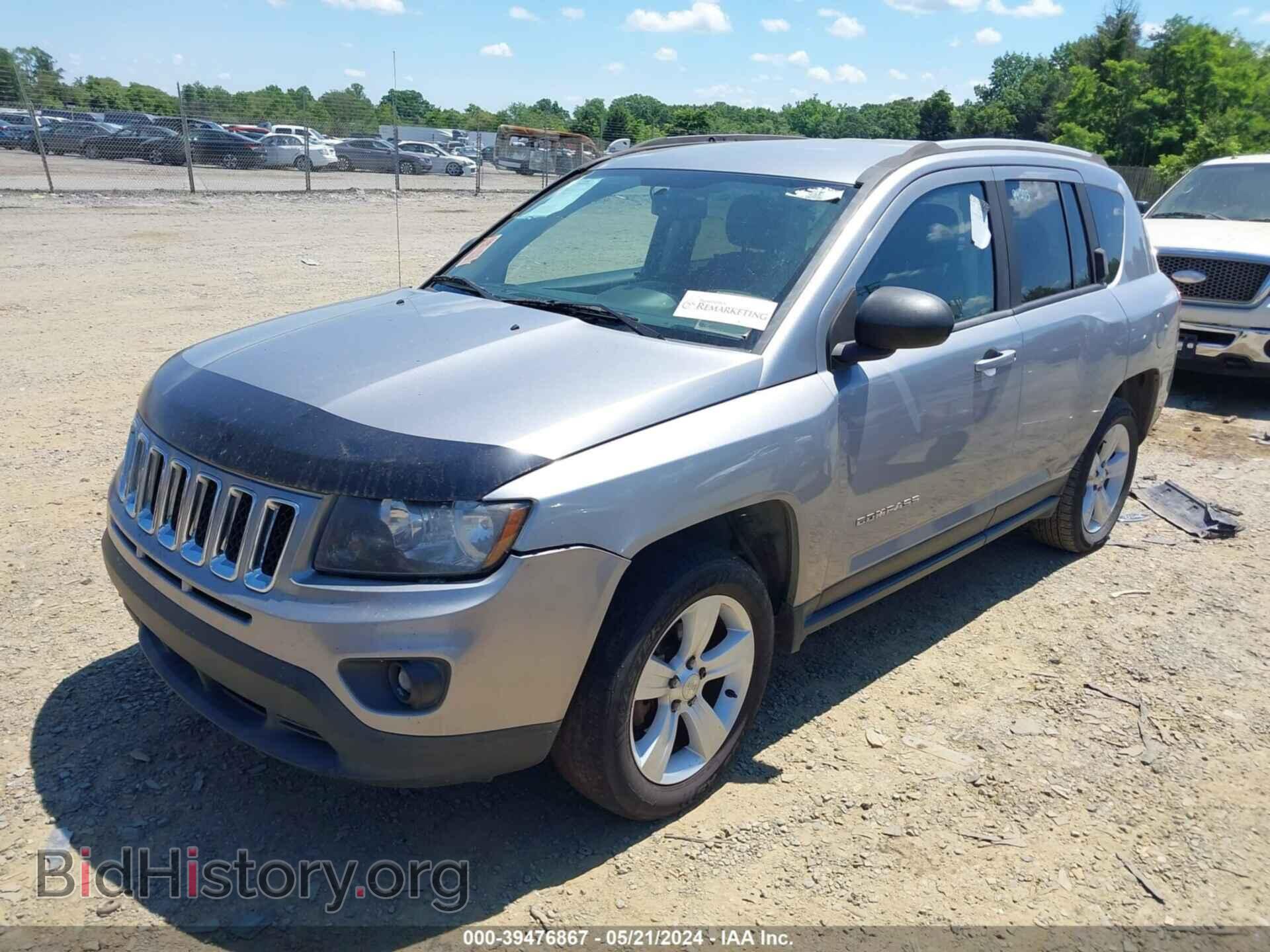 2016 JEEP COMPASS - VIN: 1C4NJCBA7GD705584 - Фото 2