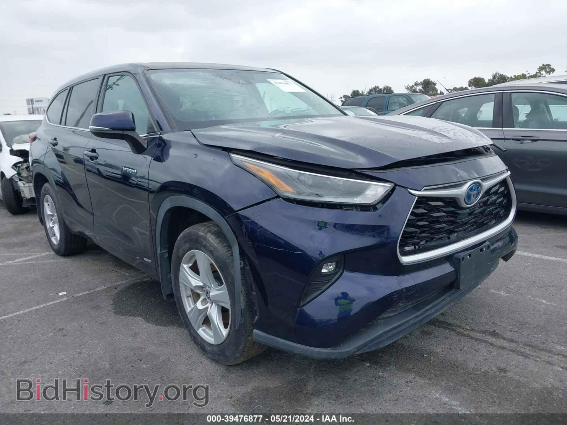 Фотография 5TDBBRCH9MS520886 - TOYOTA HIGHLANDER 2021