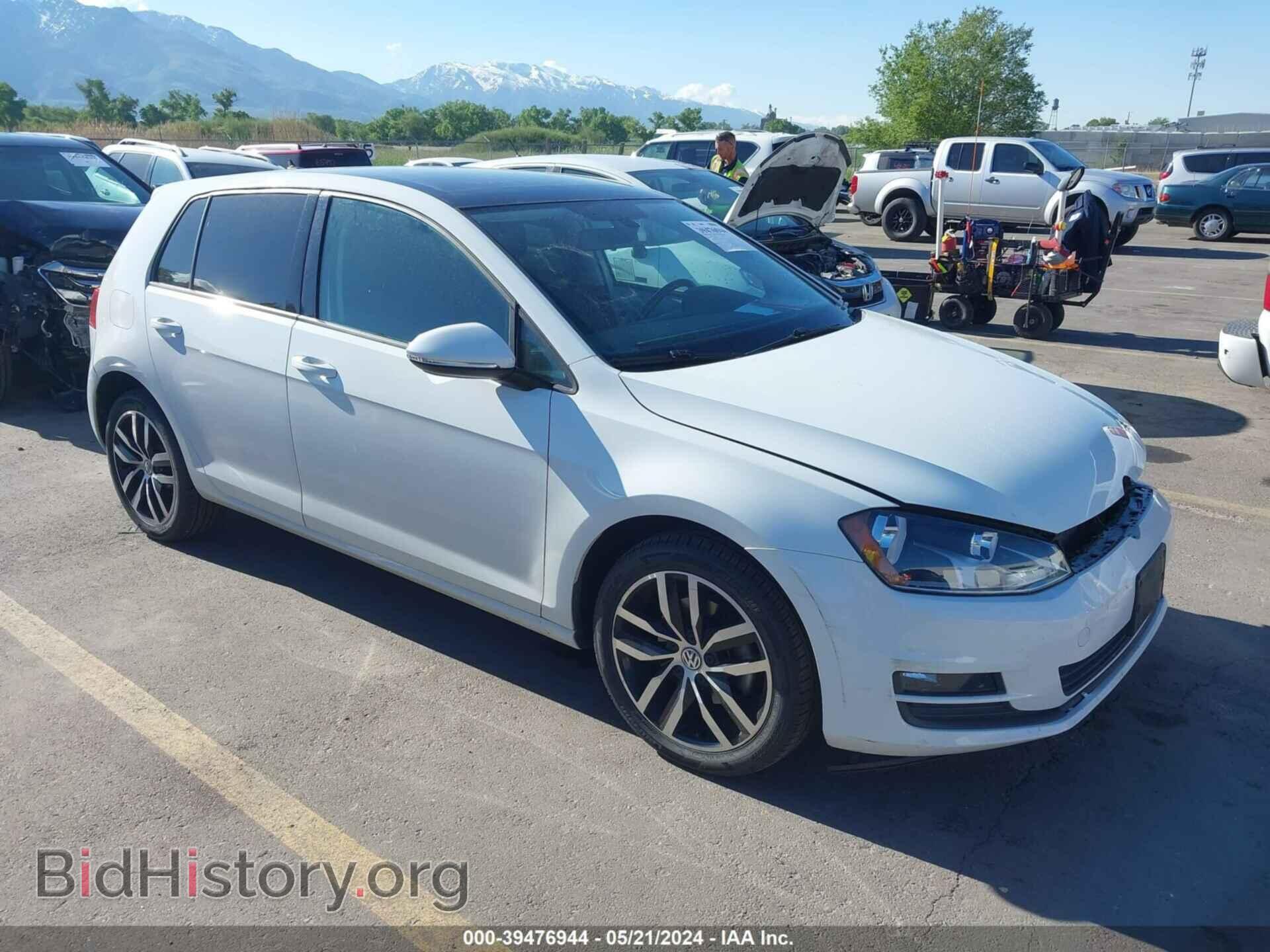 Фотография 3VW217AU8HM033205 - VOLKSWAGEN GOLF 2017