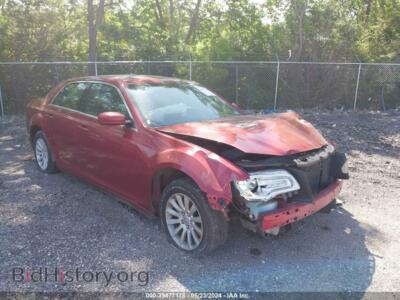 2014 Chrysler 300, красный — VIN 2C3CCAAG6EH340041, IAAI