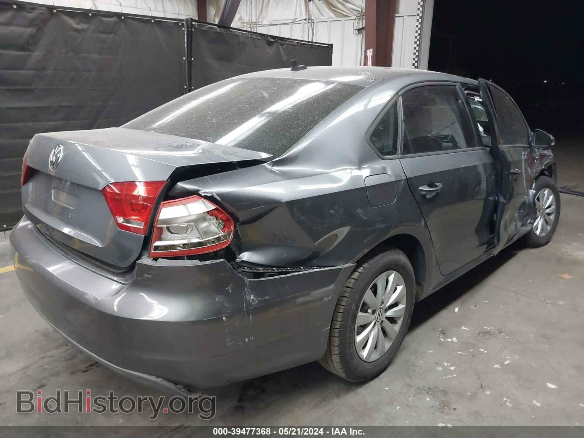 2014 VOLKSWAGEN PASSAT - VIN: 1VWAP7A36EC002551 - Фото 4