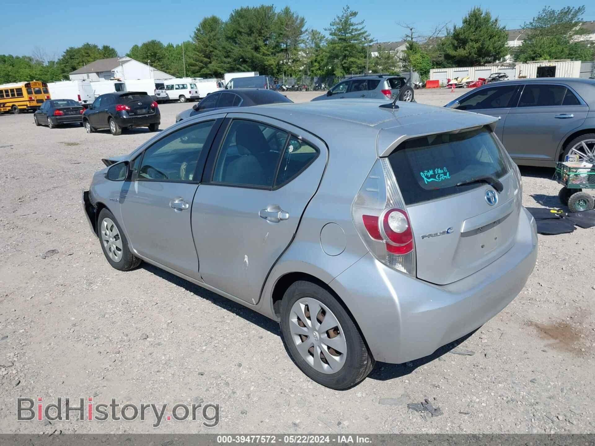 2012 TOYOTA PRIUS C - VIN: JTDKDTB30C1502088 - Фото 3