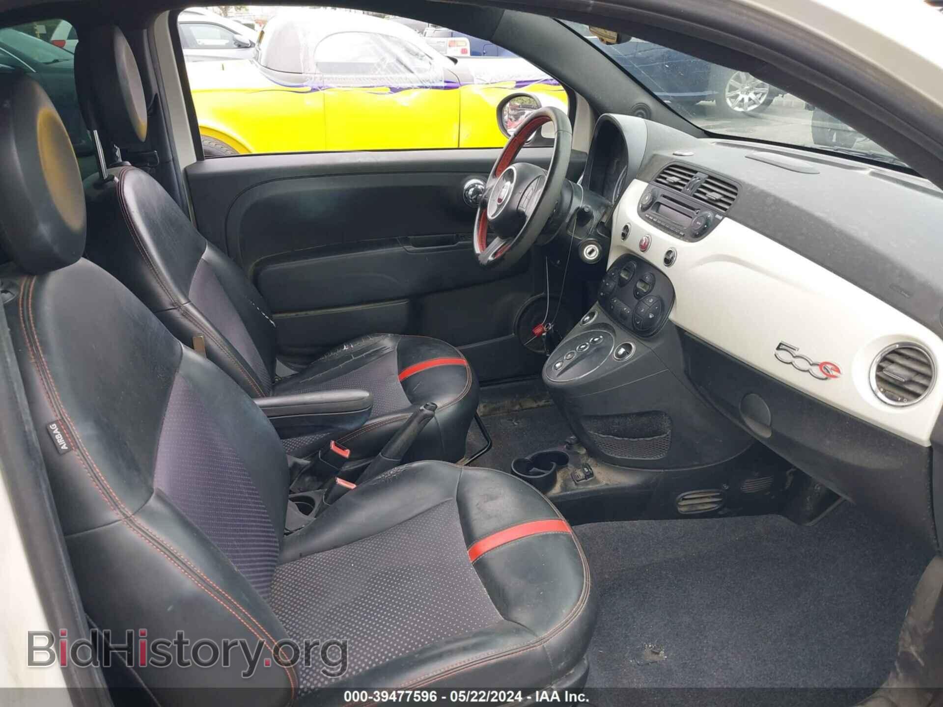 2015 FIAT 500E - VIN: 3C3CFFGE0FT527357 - Фото 5