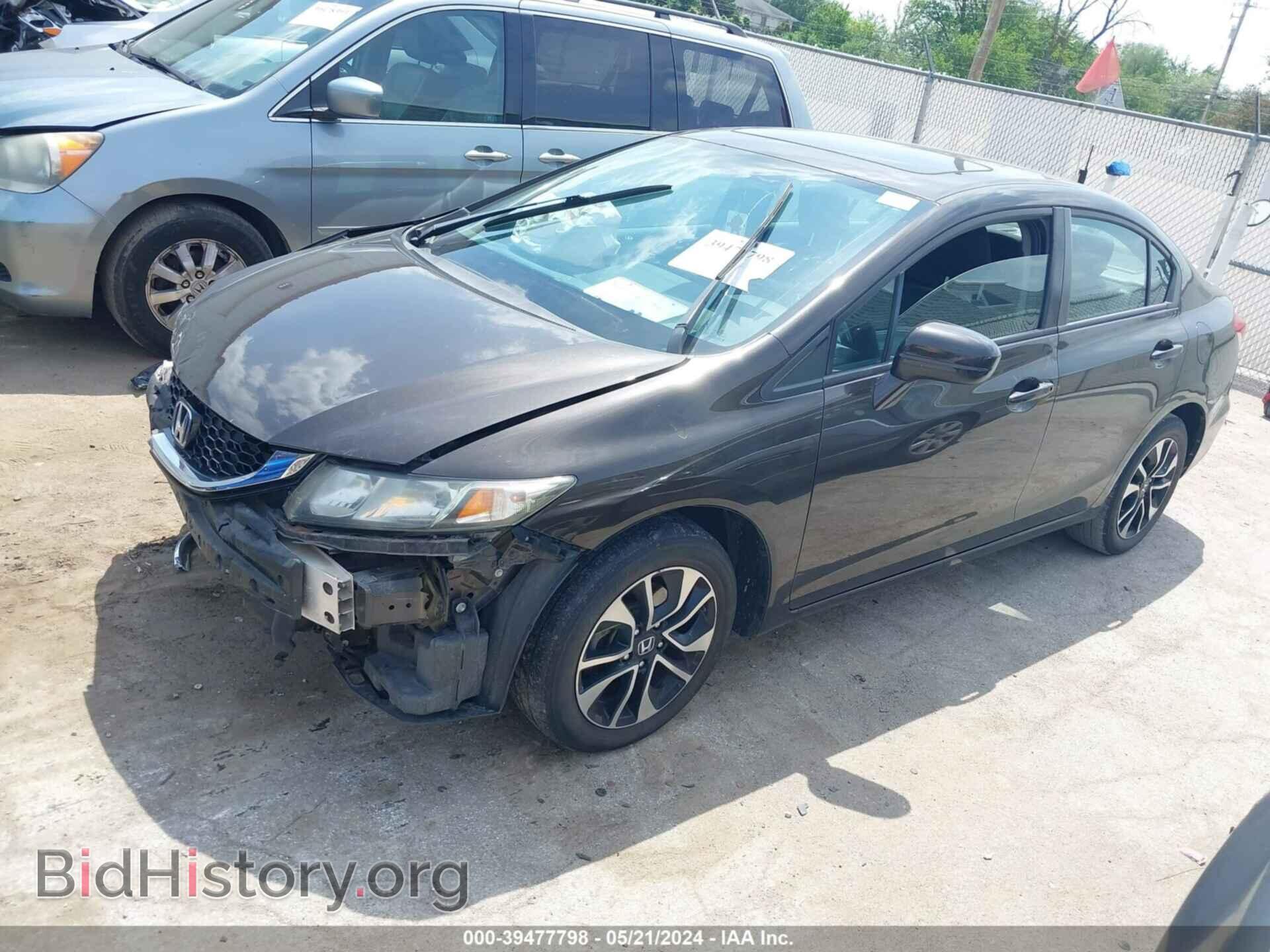 2014 HONDA CIVIC - VIN: 2HGFB2F81EH524162 - Photo 2